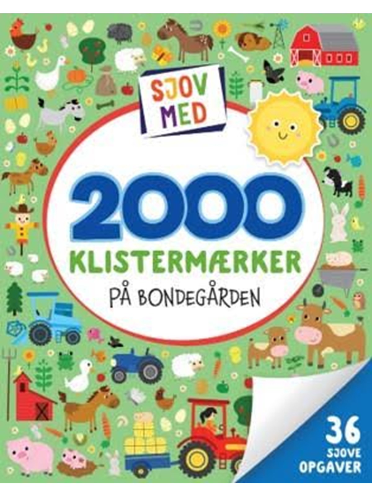 Sjov med 2000 klistermærker: På bondegården - Hobby - Hæftet, Hobby