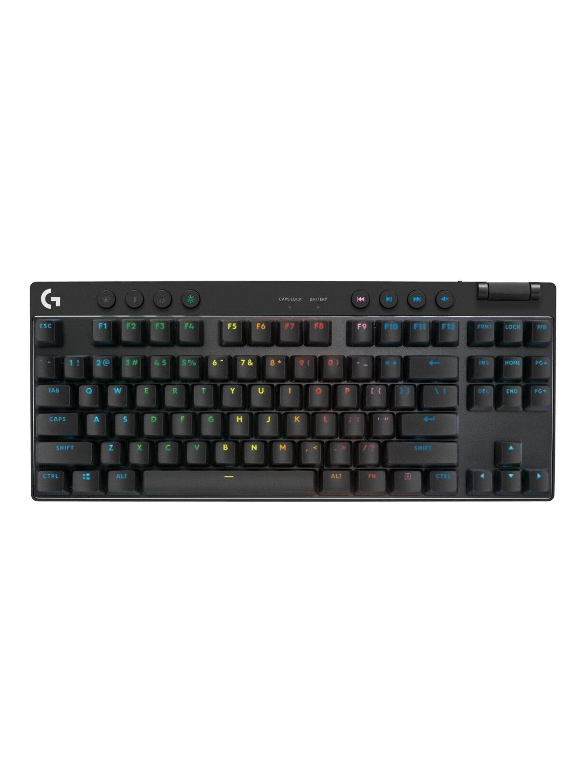 Logitech G PRO X TKL - Gaming Tastatur - Nordisk - Sort, Tastatur