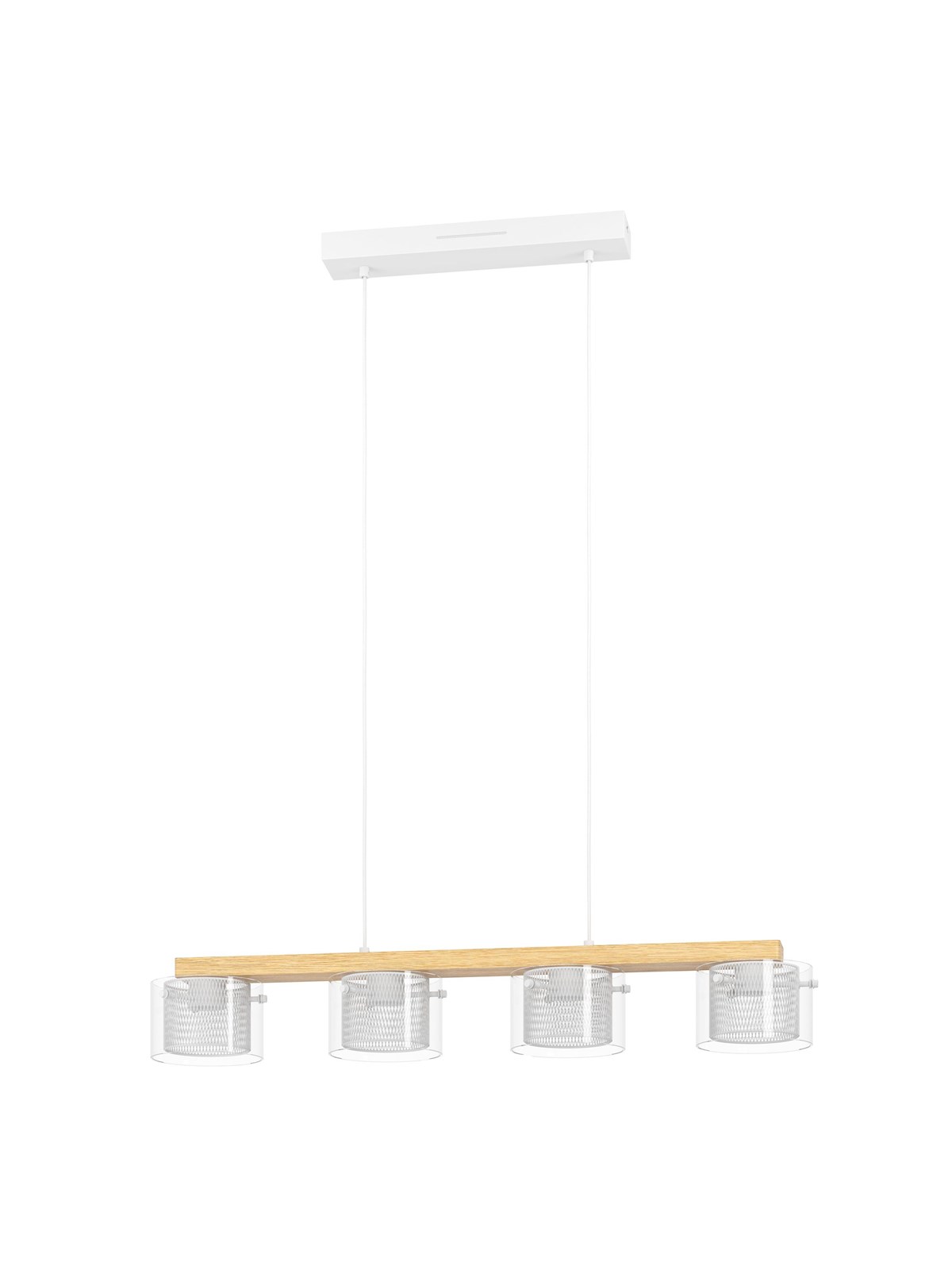 EGLO CONNECT.Z PORTICO SMART langbordspendel klar/natur fsc M/FARVER(RGB) OG TUNABLE WHITE