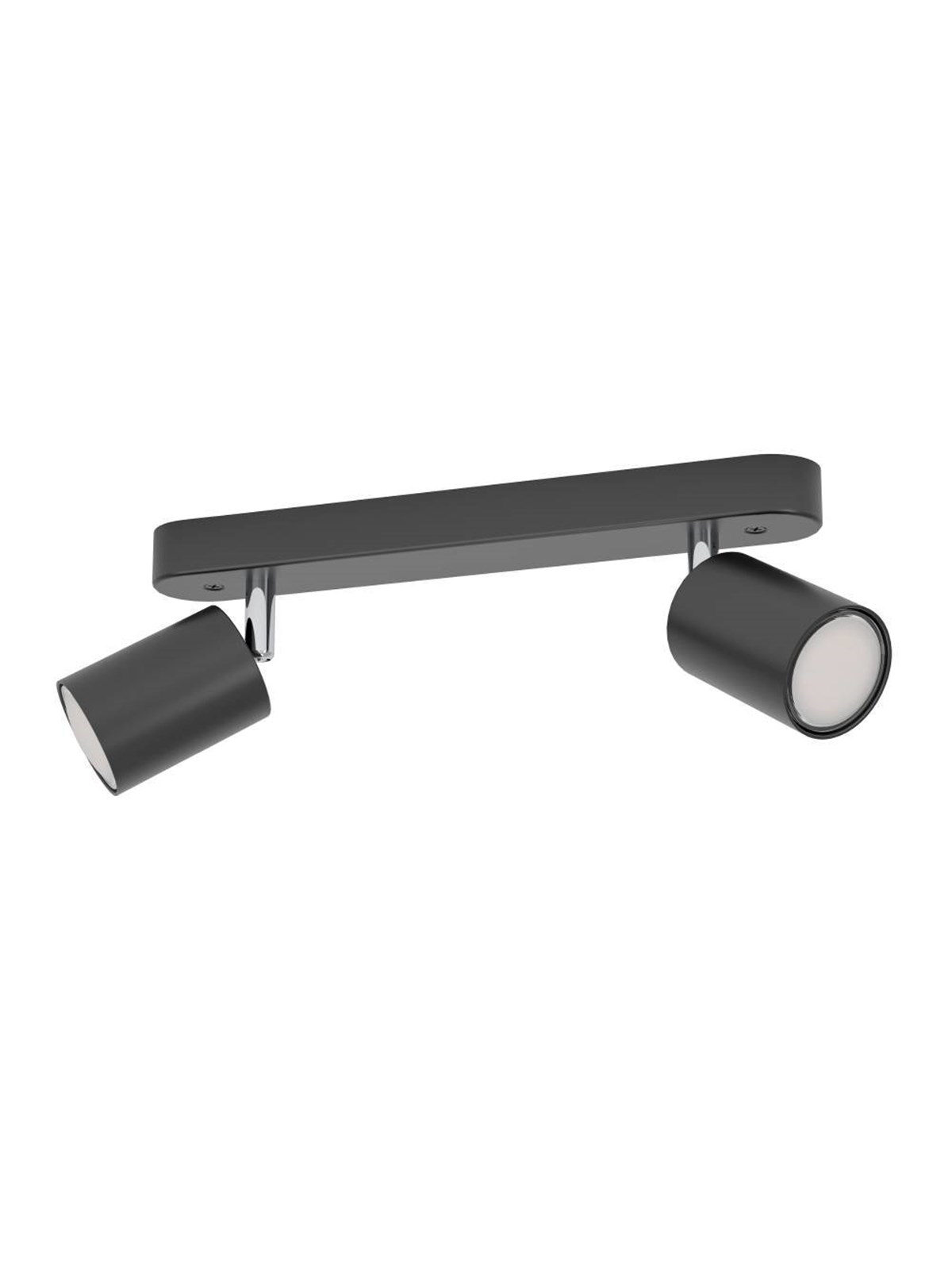EGLO CONNECT.Z ADFIRA SMART gu10 spotskinne sort/krom M/FARVER(RGB) OG TUNABLE WHITE