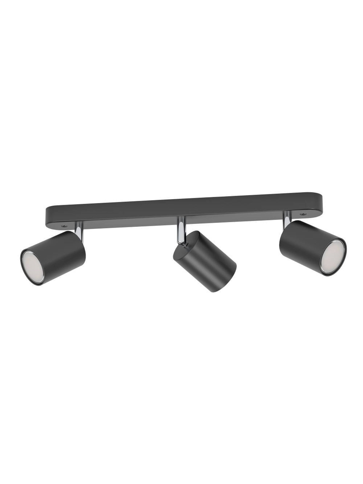 EGLO CONNECT.Z ADFIRA SMART gu10 spotskinne sort/krom M/FARVER(RGB) OG TUNABLE WHITE