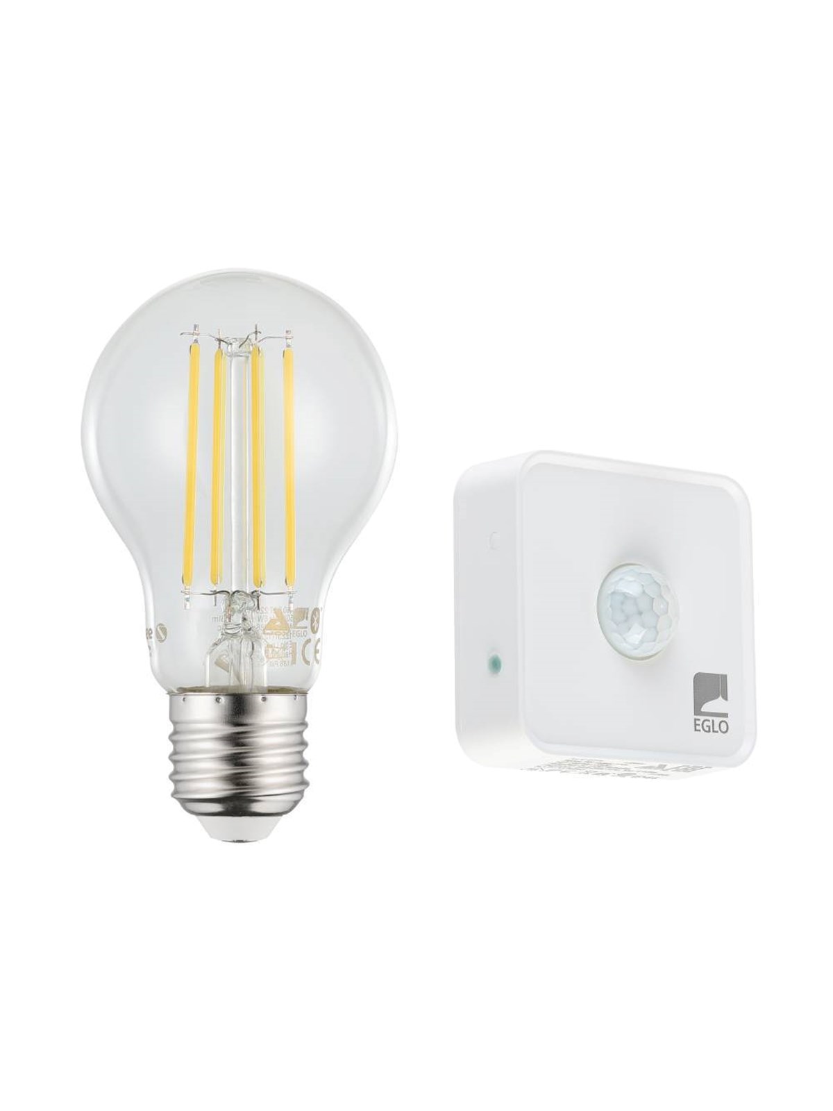 EGLO CONNECT.Z SÆT SENSOR OG E27 A60 klar SMART pære M/HVID LYS, Smart Home