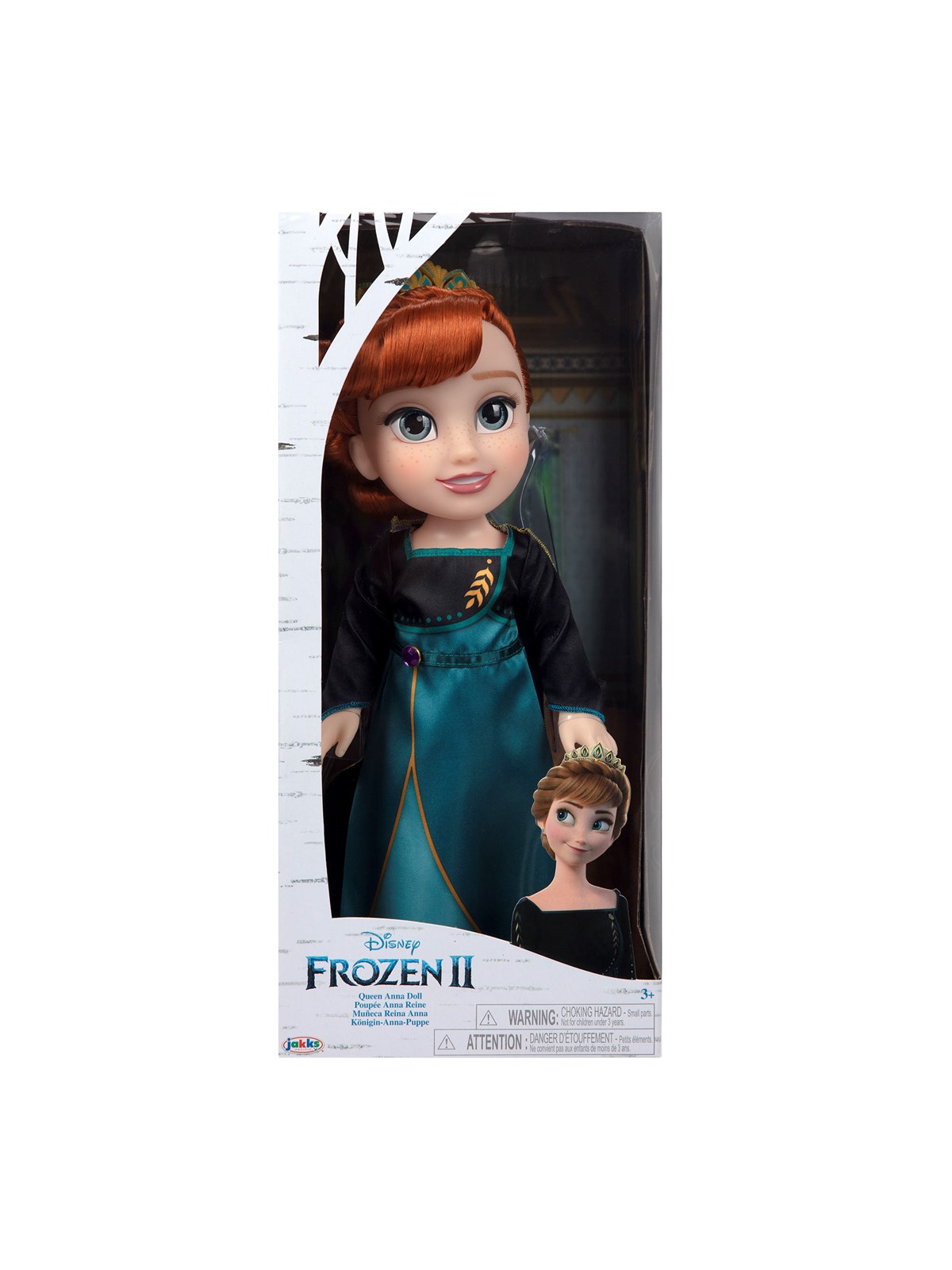 Jakks FROZEN Queen Anna Doll 38cm, Dukker Og Dukketilbehoer
