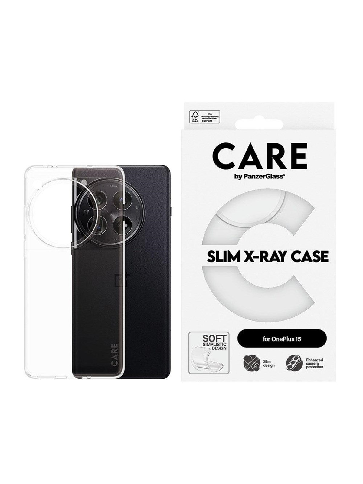CARE by PanzerGlass X-Ray Case OnePlus 15, Mobilcover