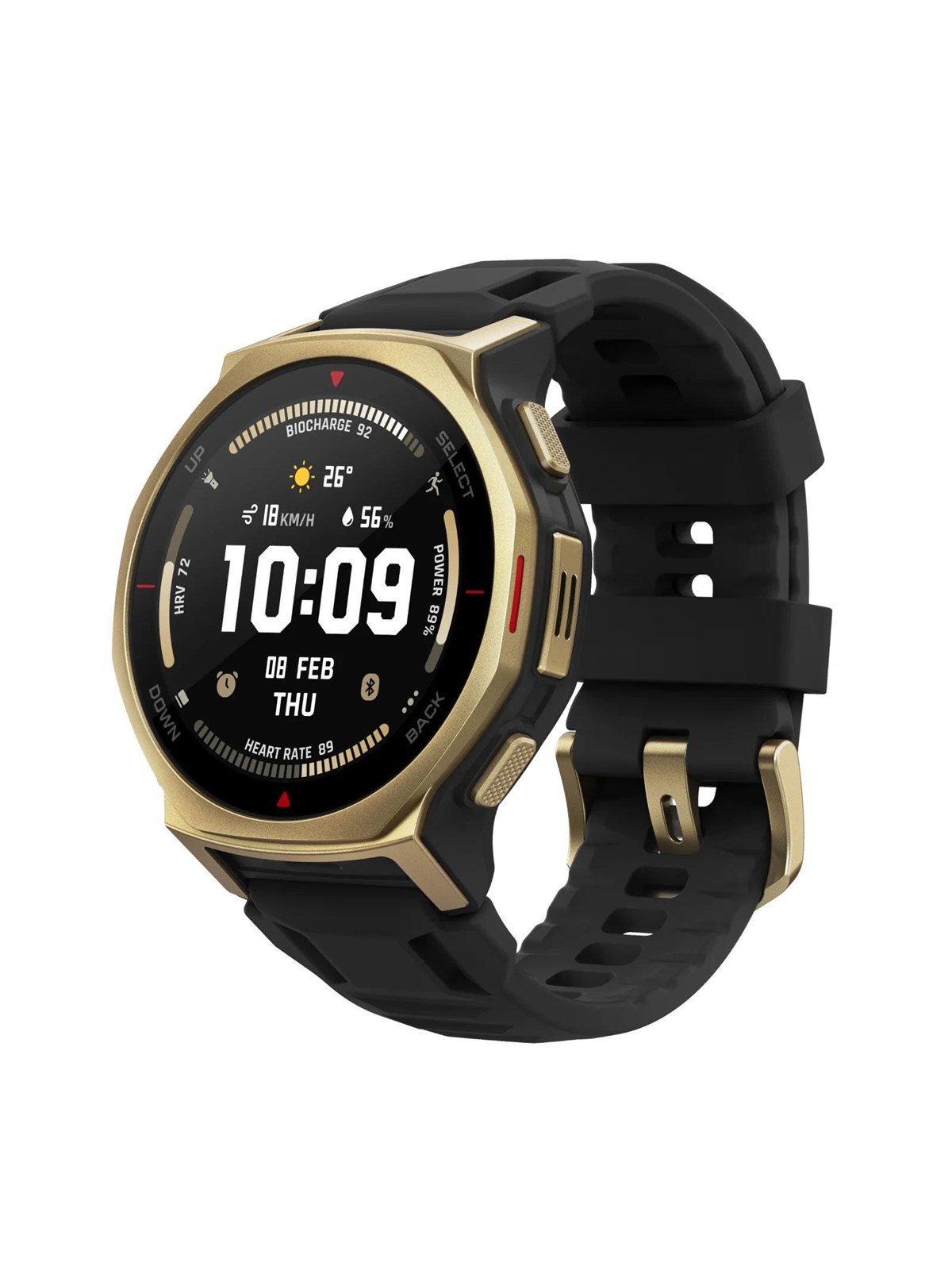 Amazfit T-Rex 3 Pro 44mm - Black Gold, Smartwatch