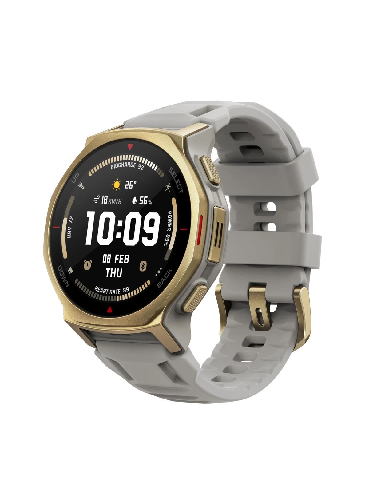 Amazfit T-Rex 3 Pro 44mm - Arctic Gold, Smartwatch