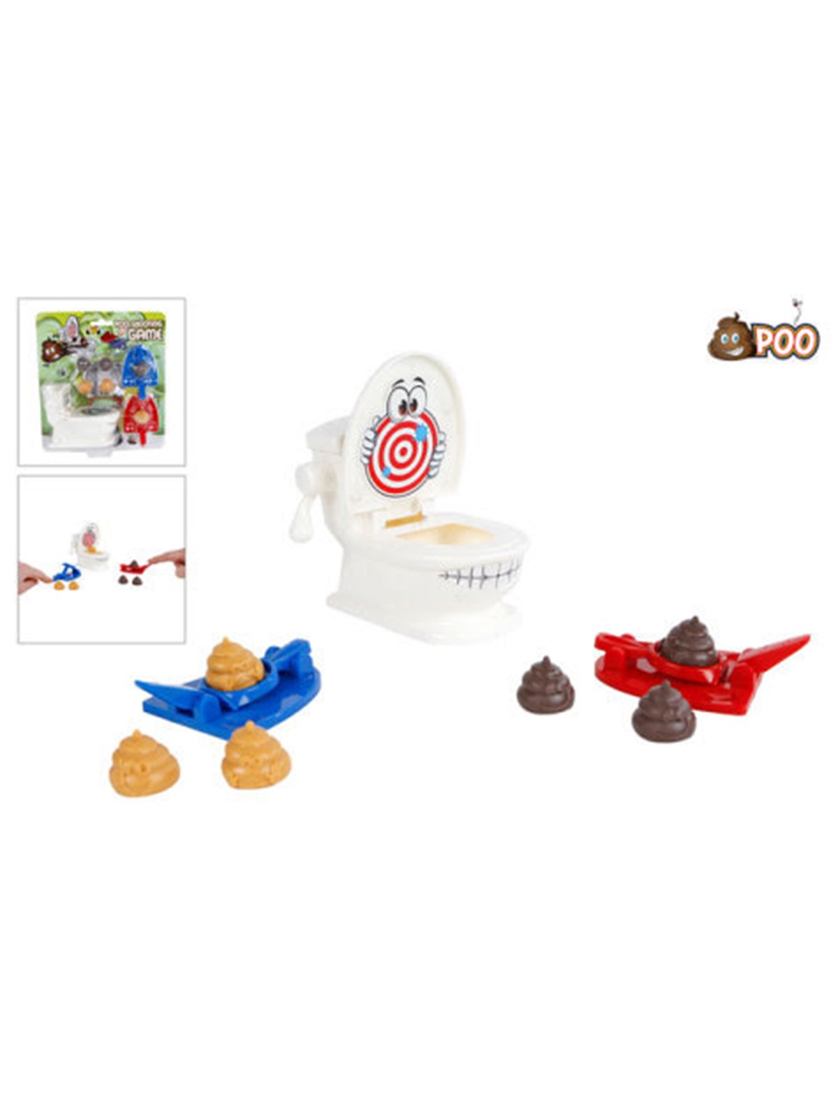 Pocket Money Poo Shoots Toilet Game, Smaa Gaver Til Boern