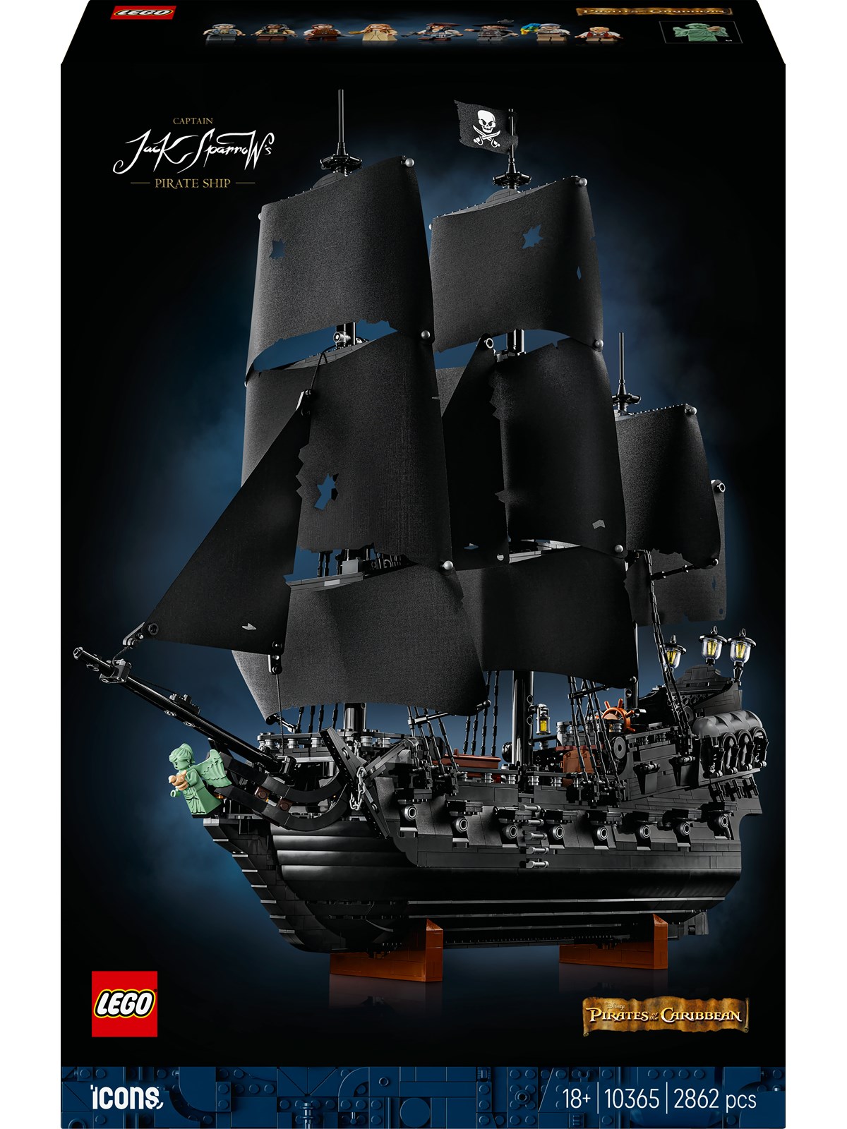LEGO Icons 10365 Kaptajn Jack Sparrows piratskib