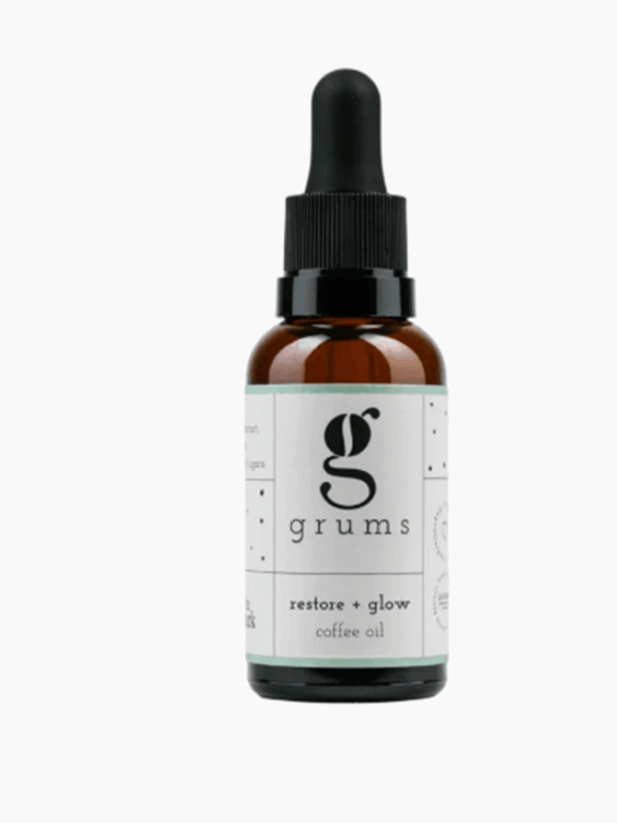 Grums restore + glow coffee oil (30 ml.), Ansigtspleje