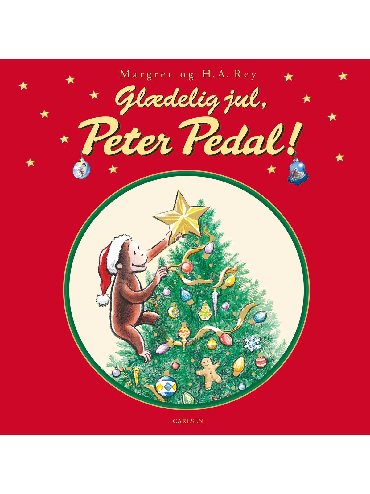 Glædelig jul Peter Pedal - Børnebog - Hardcover, Børnebog