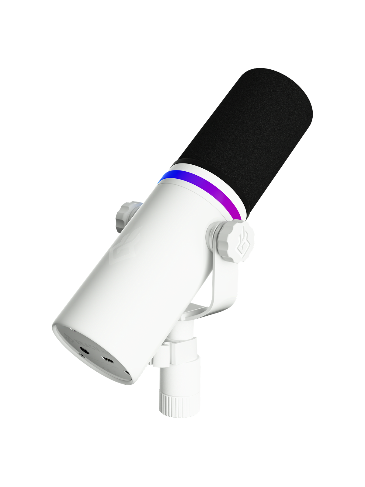 Beacn Mic - USB-C Broadcast Dynamisk Mikrofon - Hvid, Mikrofon