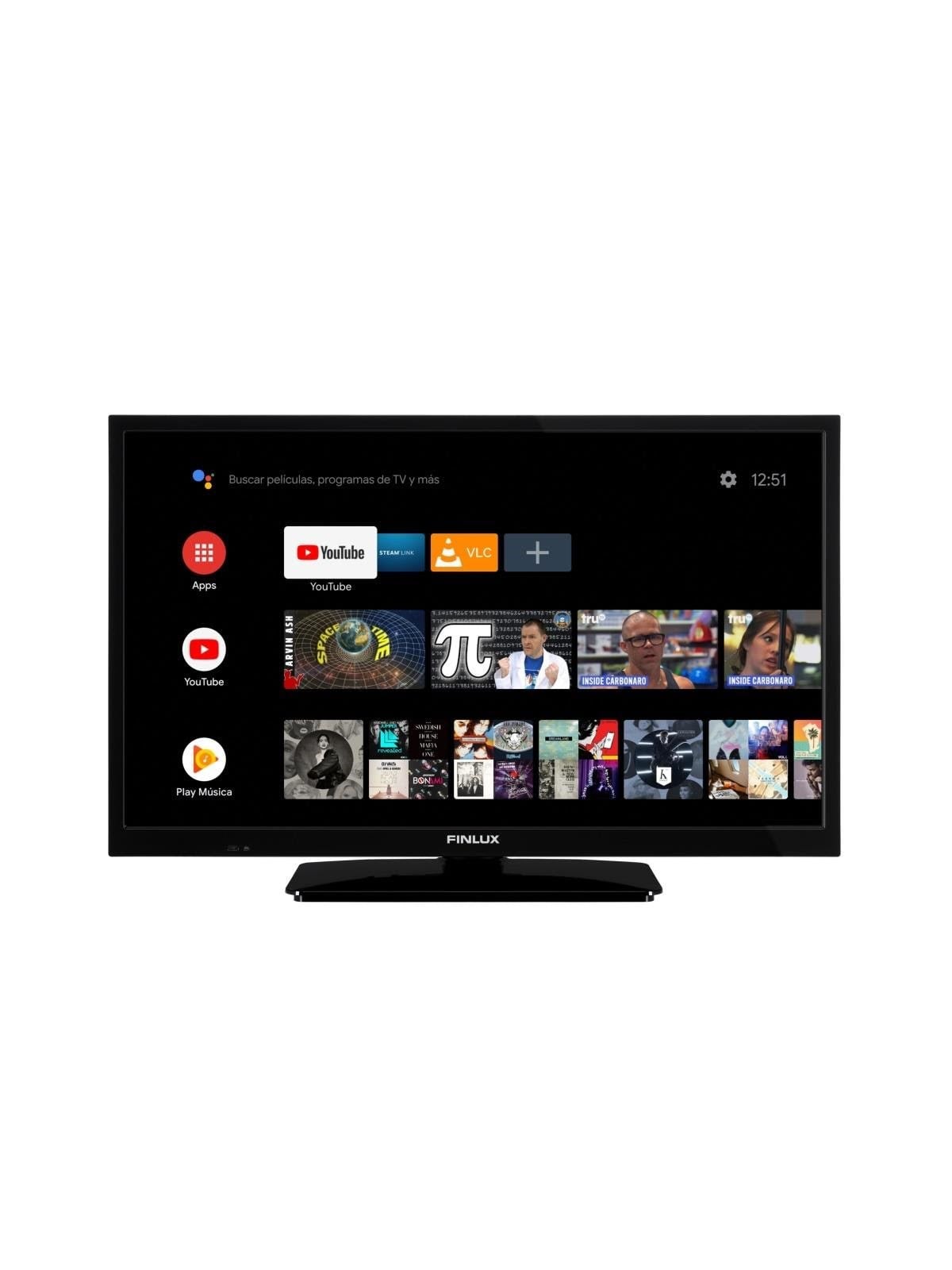 FINLUX 24" Fladskærms TV LED 24FHAJ9060 - Android TV, Fjernsyn