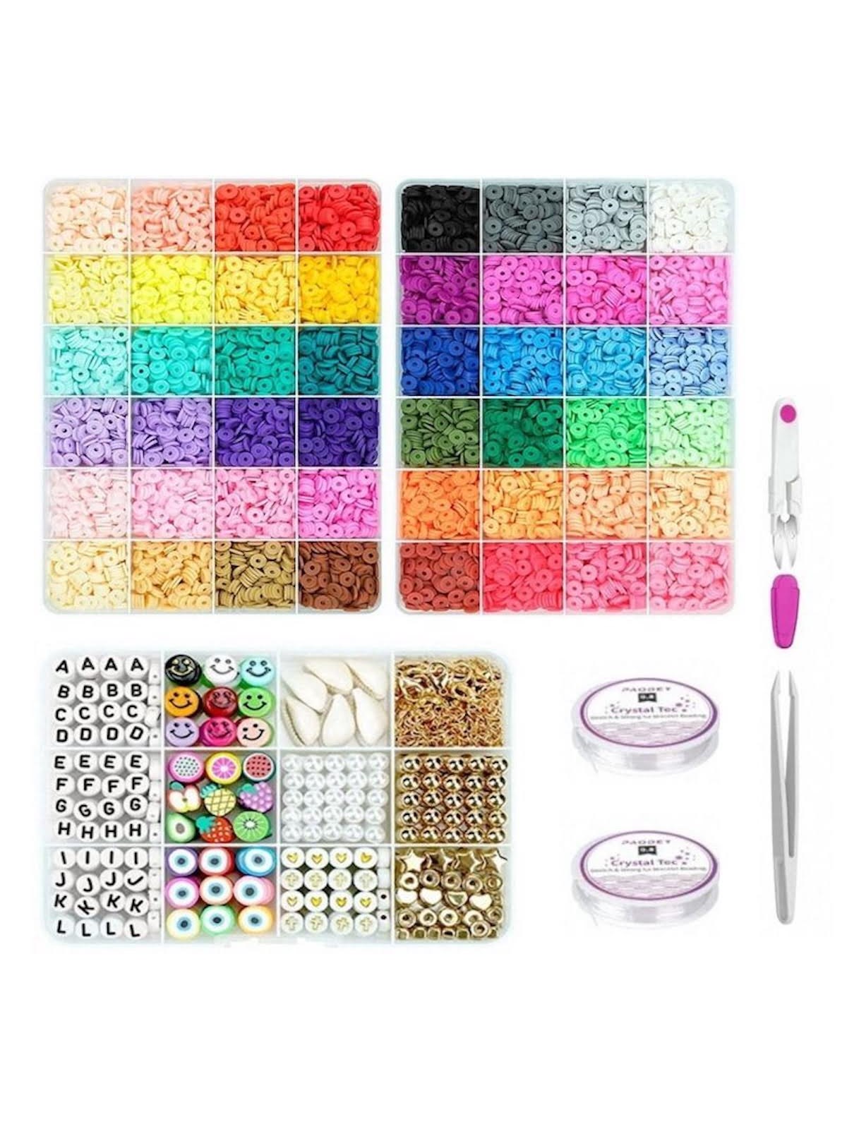 Pro Arona Smykkesæt - Heishi & Charms Perler - 12000 stk, Hobby Artikler