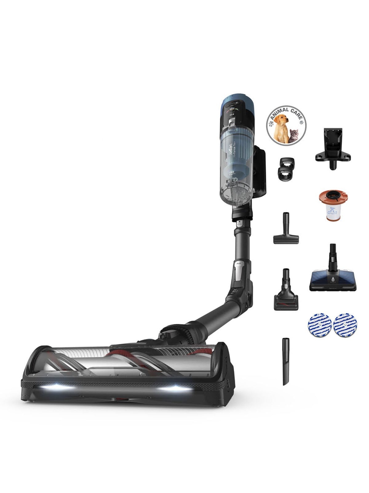 Tefal 2-i-1 Støvsuger X-Force 14.80 Flex Animal Aqua