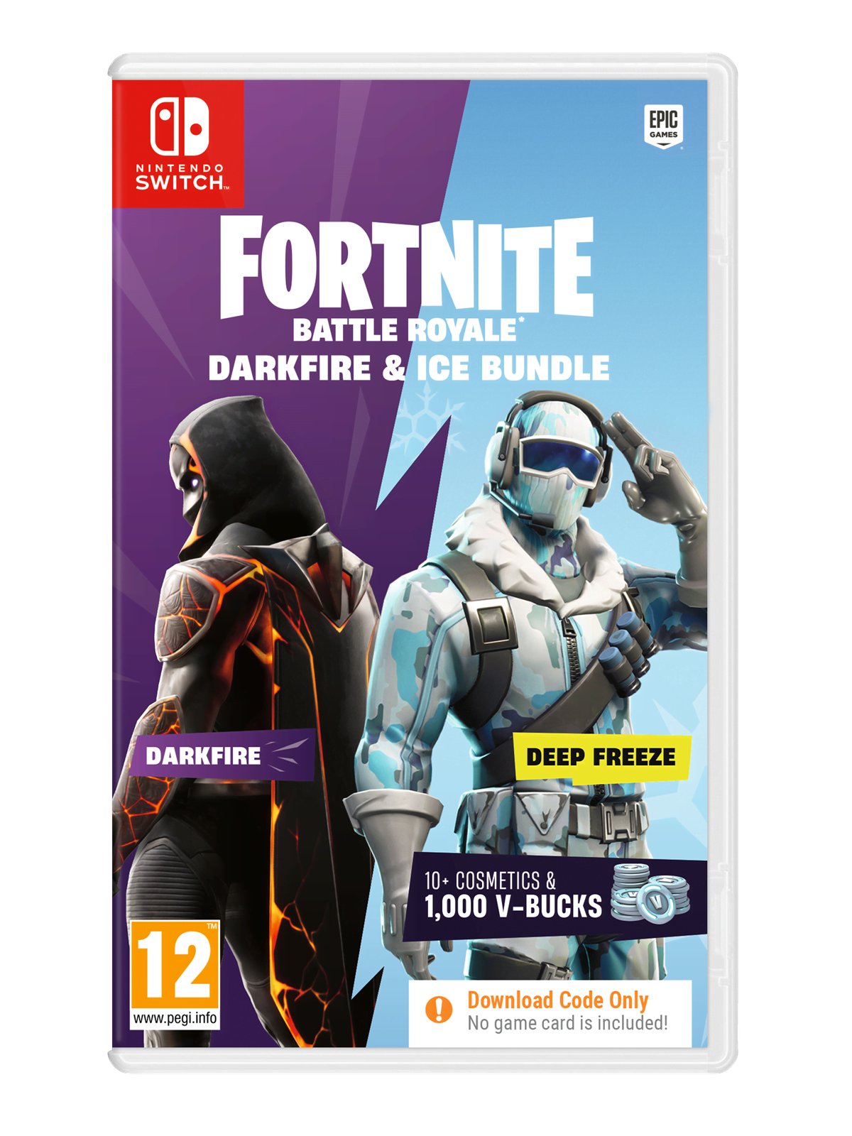 Fortnite: Darkfire & Ice Bundle (Code in a Box) - Nintendo Switch - Action
