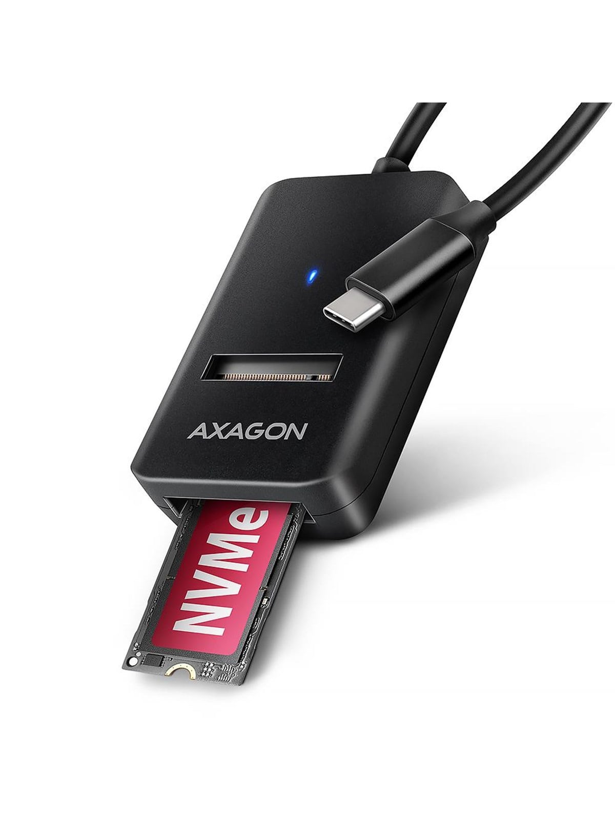 AXAGON USB-C 10 Gbps M.2 Adapter for NVMe & SATA SSD, Ssd Harddisk
