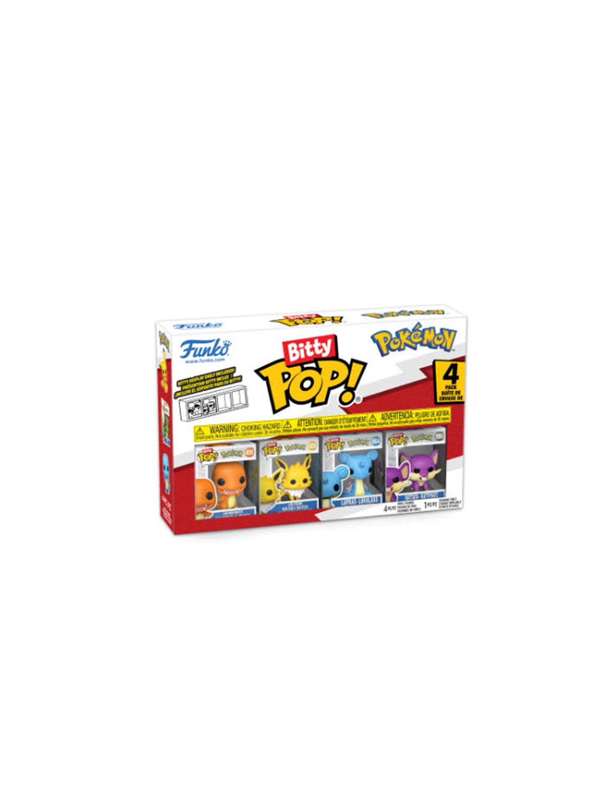Funko! - Bitty POP 4PK Pokemon Charmander - Figur, Merchandise