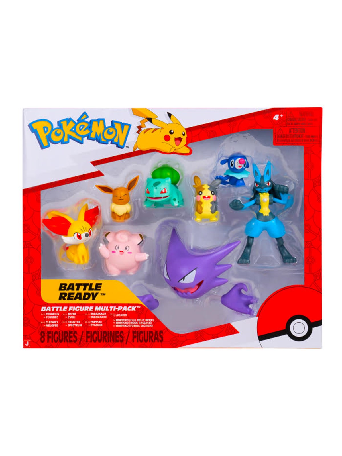Pokemon Battle Figure Multi-pack (8 Figures), Pokemon