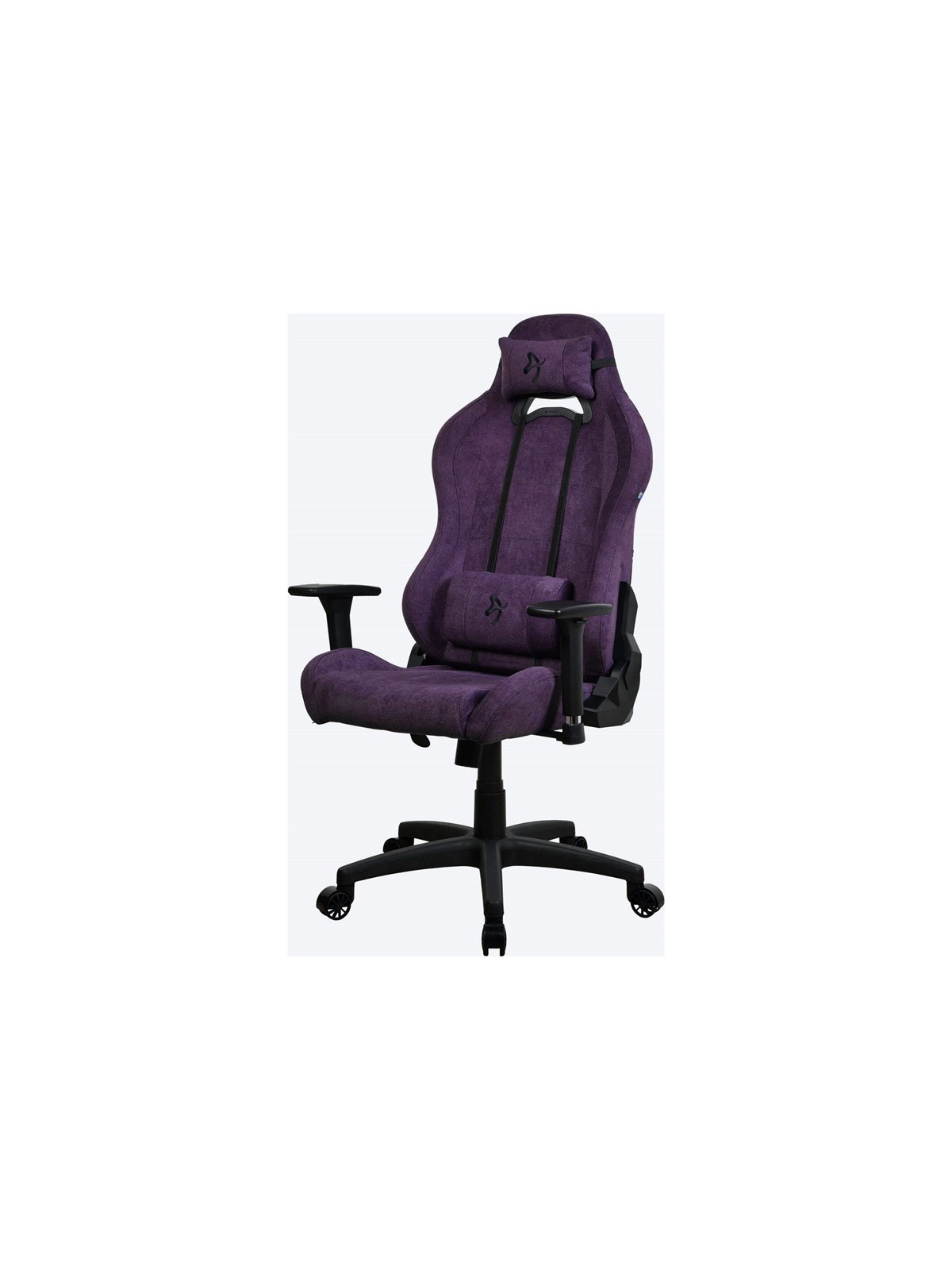 Arozzi Torretta soft fabric - purple Kontor Stol - Blødt stof - Op til 120 kg