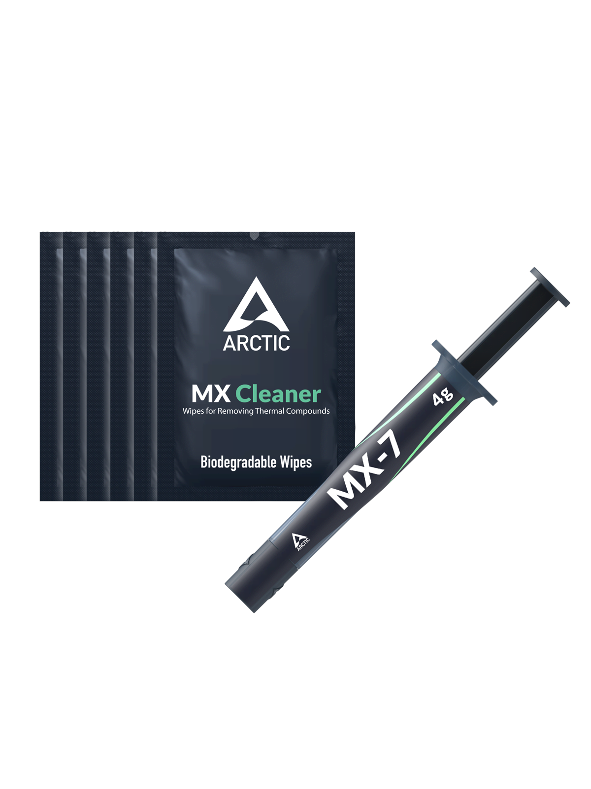 Arctic MX-7 (4 g) with 6 pcs MX Cleaner - Kølepasta, Cpu Køler