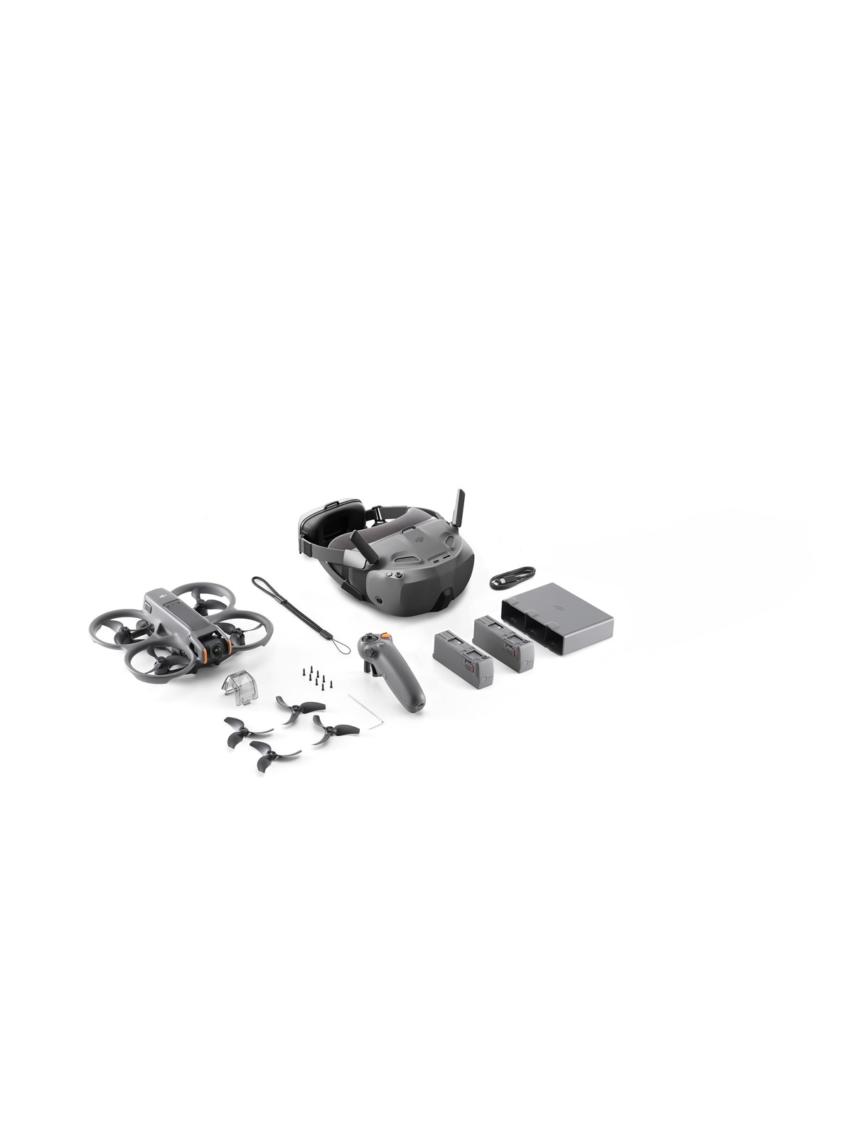 DJI - Avata 2 Fly Smart Combo (Three Batteries) - 377 g - C0, Drone