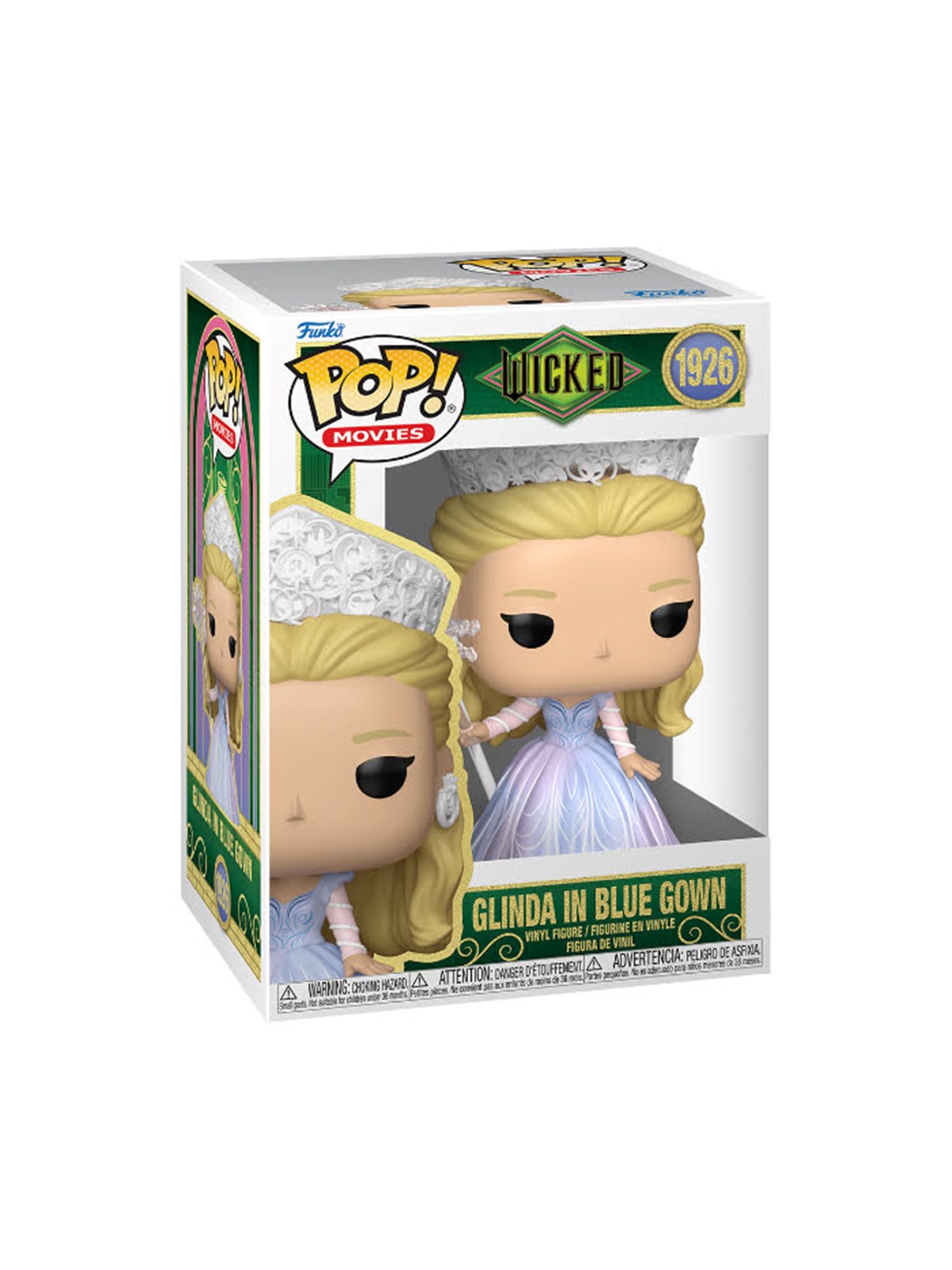 Funko! - Funko POP Vinyl Wicked Glinda in blue gown - Figur, Merchandise