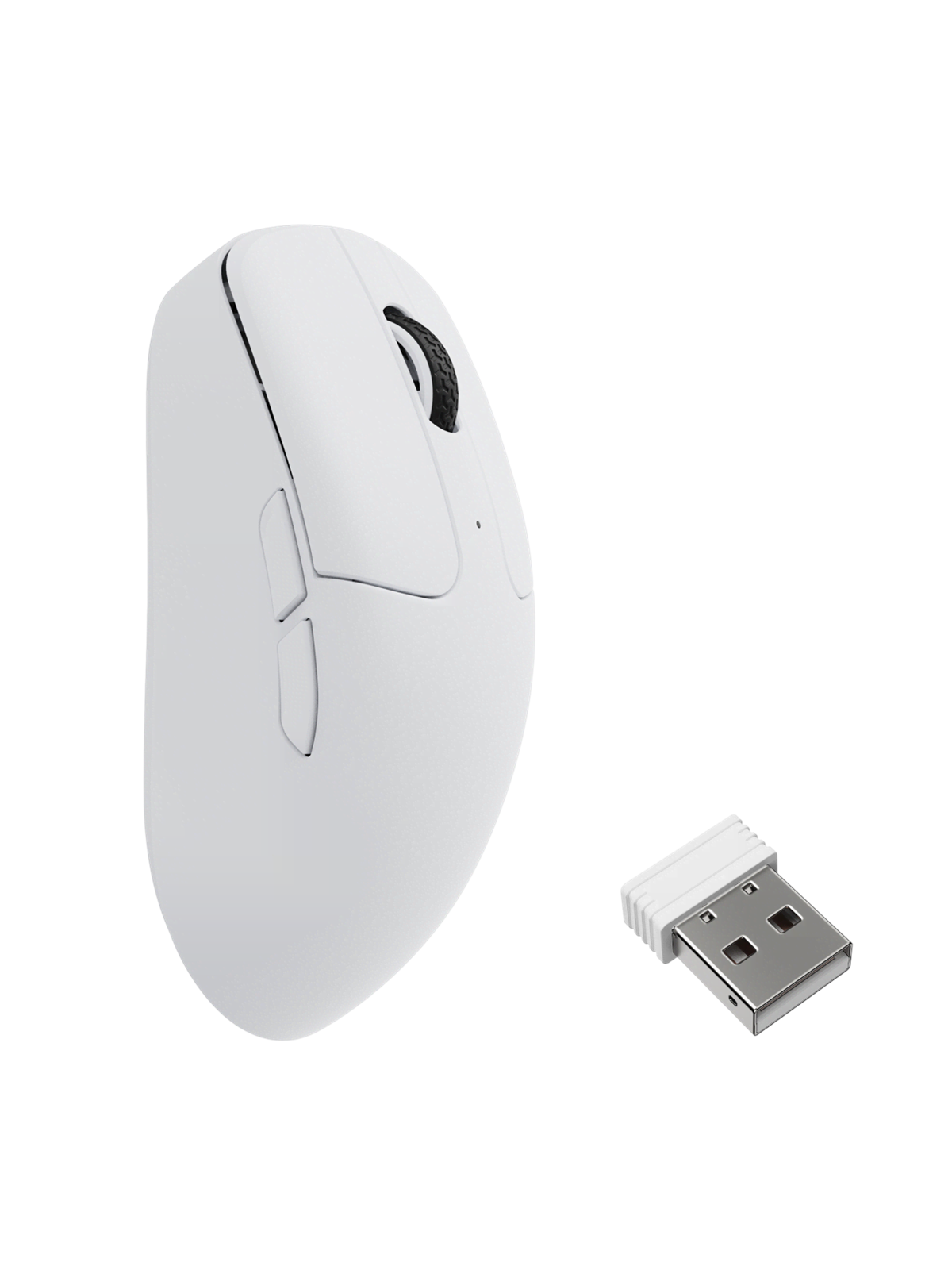 Keychron M2 Ultralight 55g Wireless 8K - Gaming Mus - Optisk - 5 knapper - Hvid