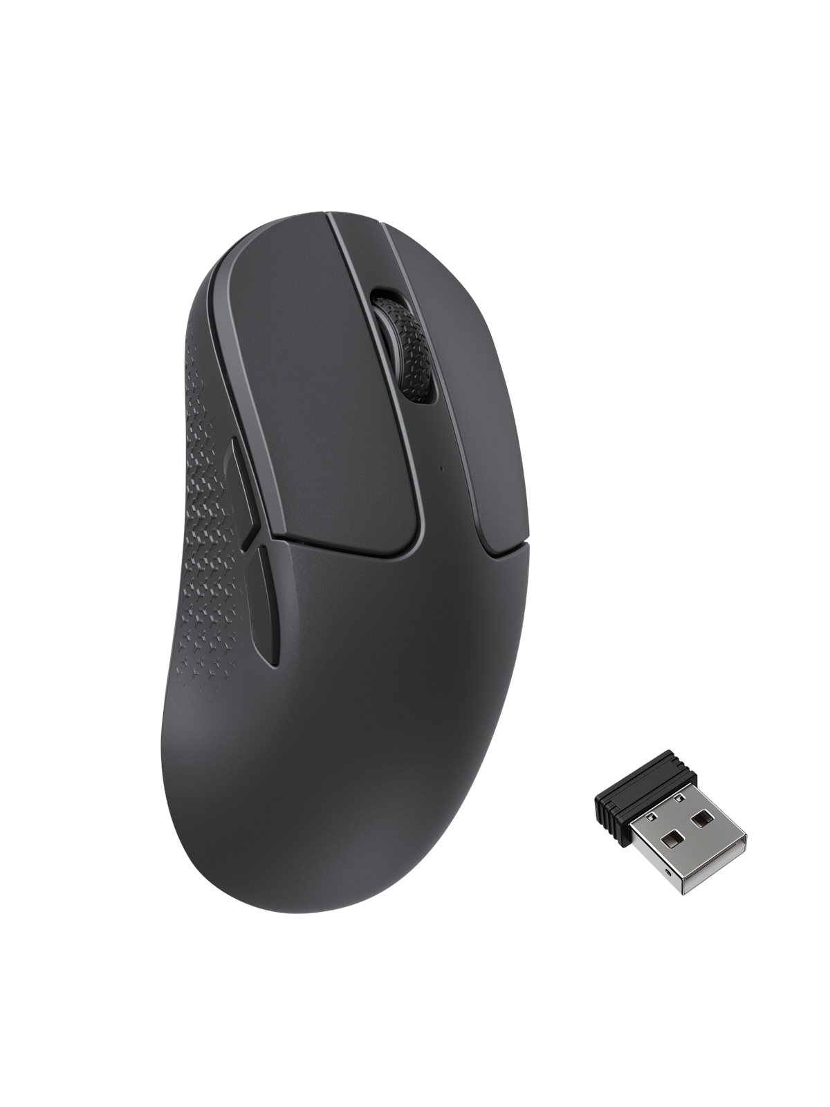 Keychron M3 Mini Ultralight 55g Wireless 8K - Gaming Mus - Optisk - 5 knapper - Sort