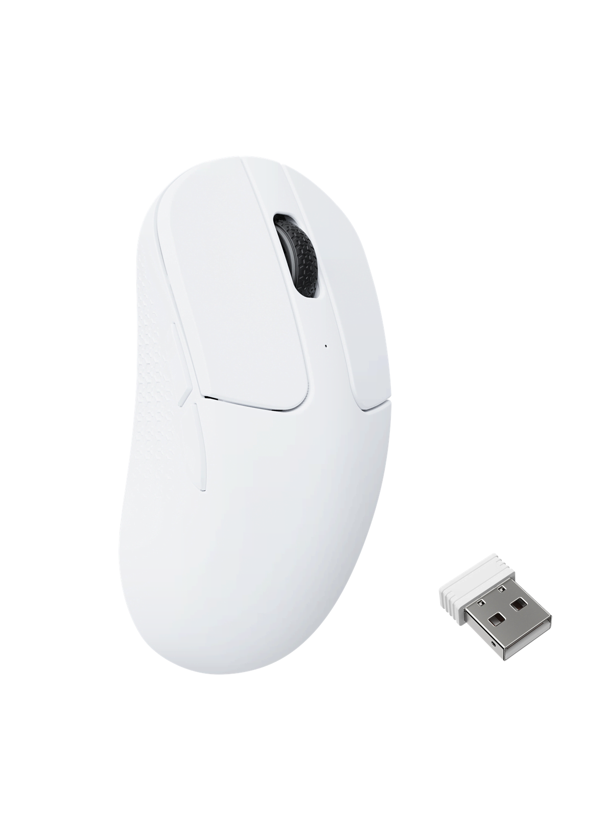 Keychron M3 Mini Ultralight 55g Wireless 8K - Gaming Mus - Optisk - 5 knapper - Hvid