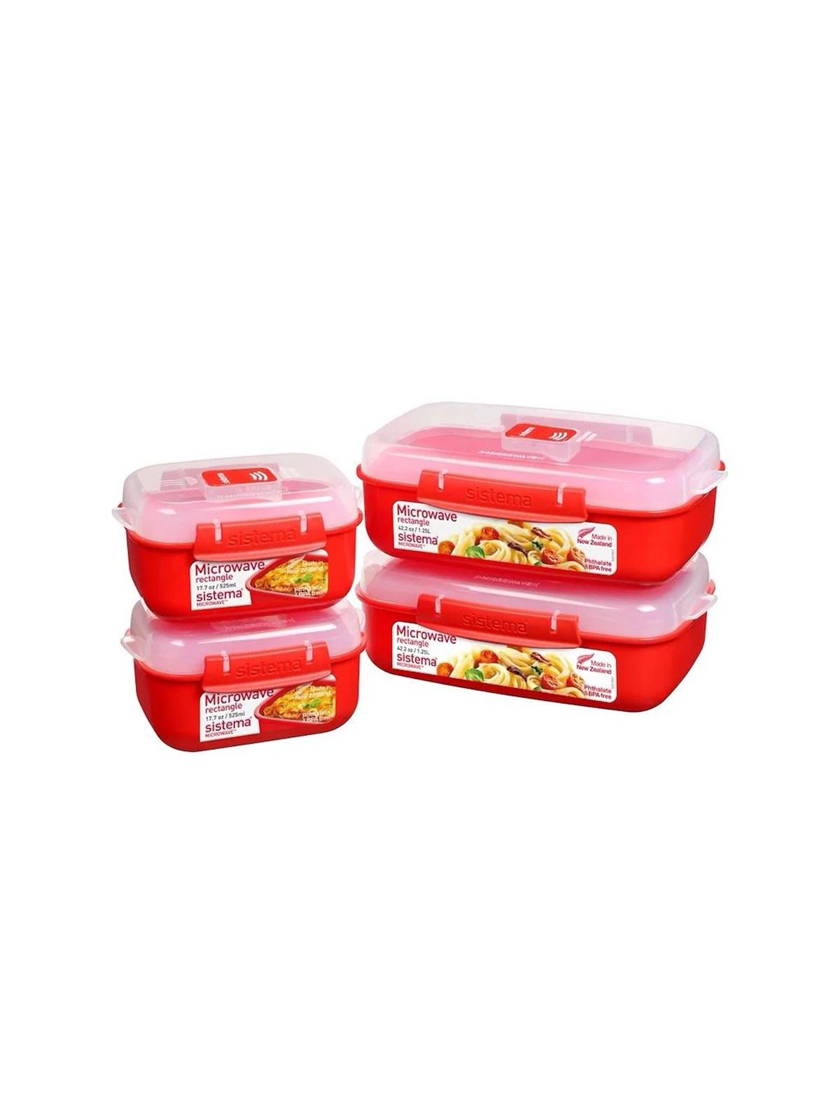 Sistema Microwave Heat and Eat 4 pack, Køkkenredskab