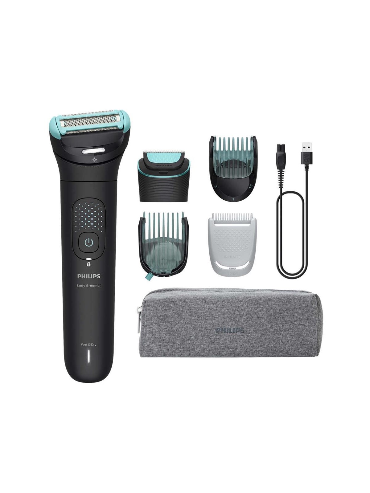 Philips Bodytrimmer Bodygroom Series 7000 BG7470 - black, Hårtrimmer
