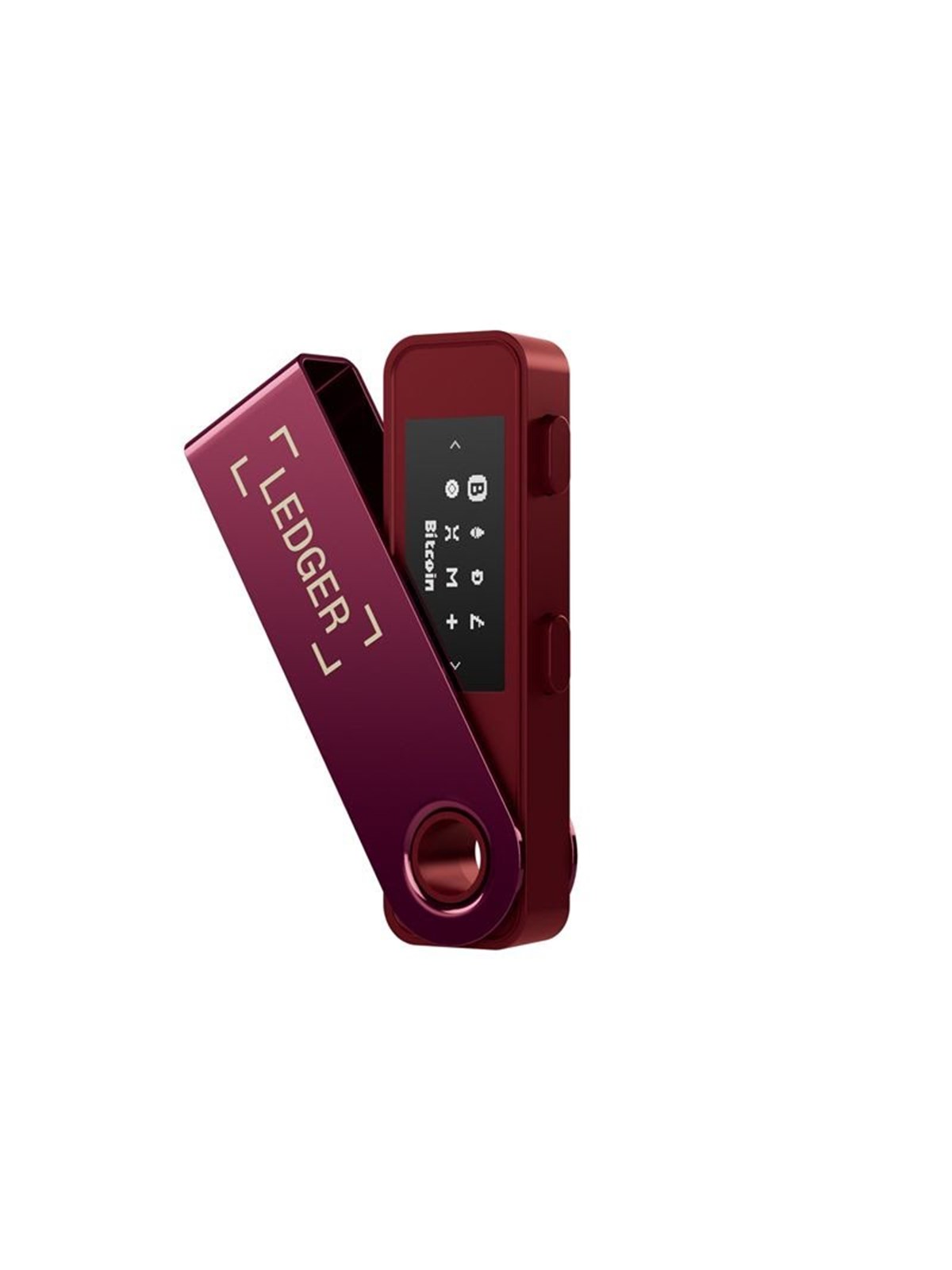 Ledger Nano S Plus Crimson Magenta Crypto Hardware Wallet, Mobil Tilbehør
