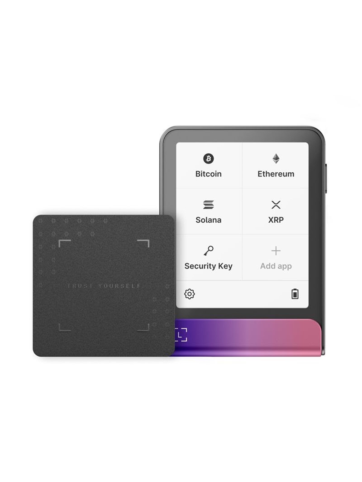 Ledger Flex Crimson Magenta Crypto Hardware Wallet with Recovery Key, Mobil Tilbehør
