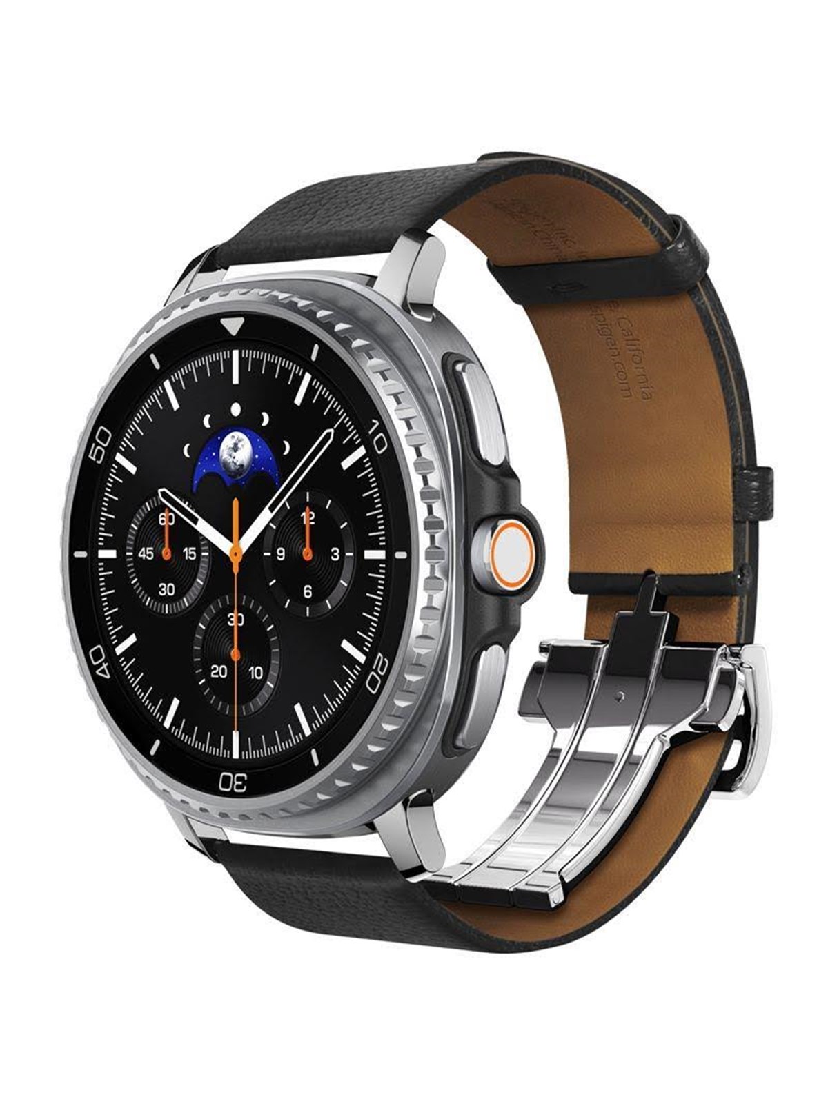 Spigen Enzo Band - black - Samsung Galaxy Watch 8 46mm/44mm/40mm, Smartwatch Tilbehør