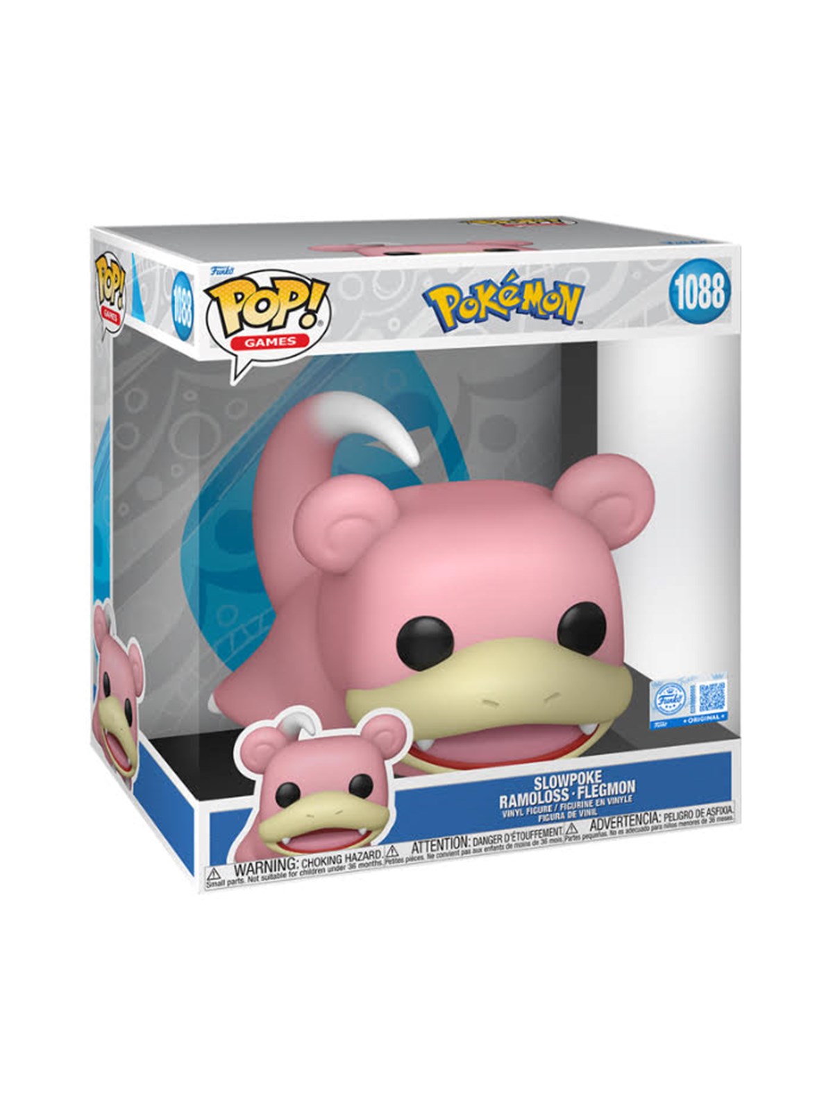 Funko! - POP 10" Pokemon Slowpoke - Figur, Merchandise