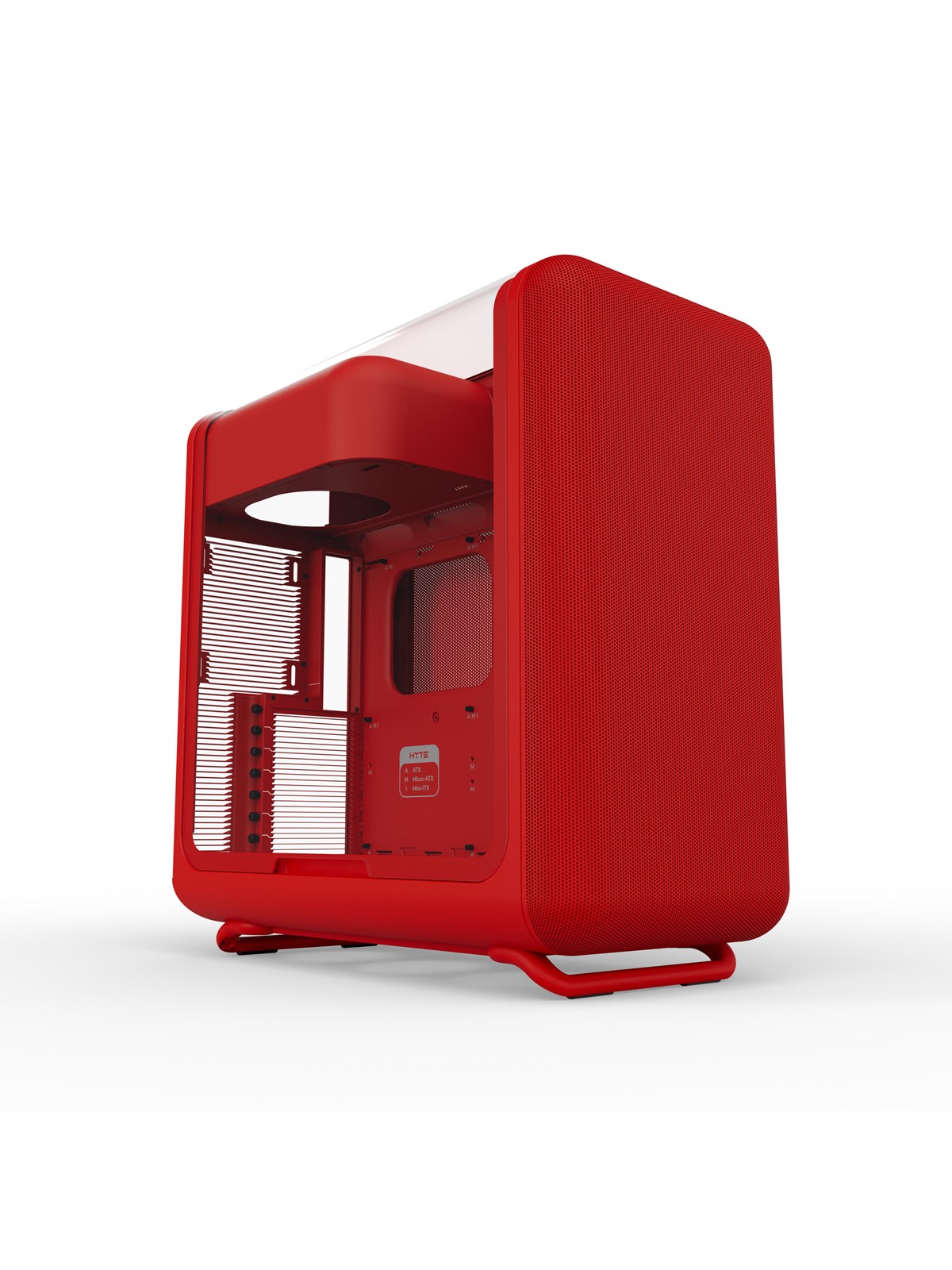 HYTE X50 Wild Cherry (Red) - Kabinet - Miditower - Rød, Kabinet