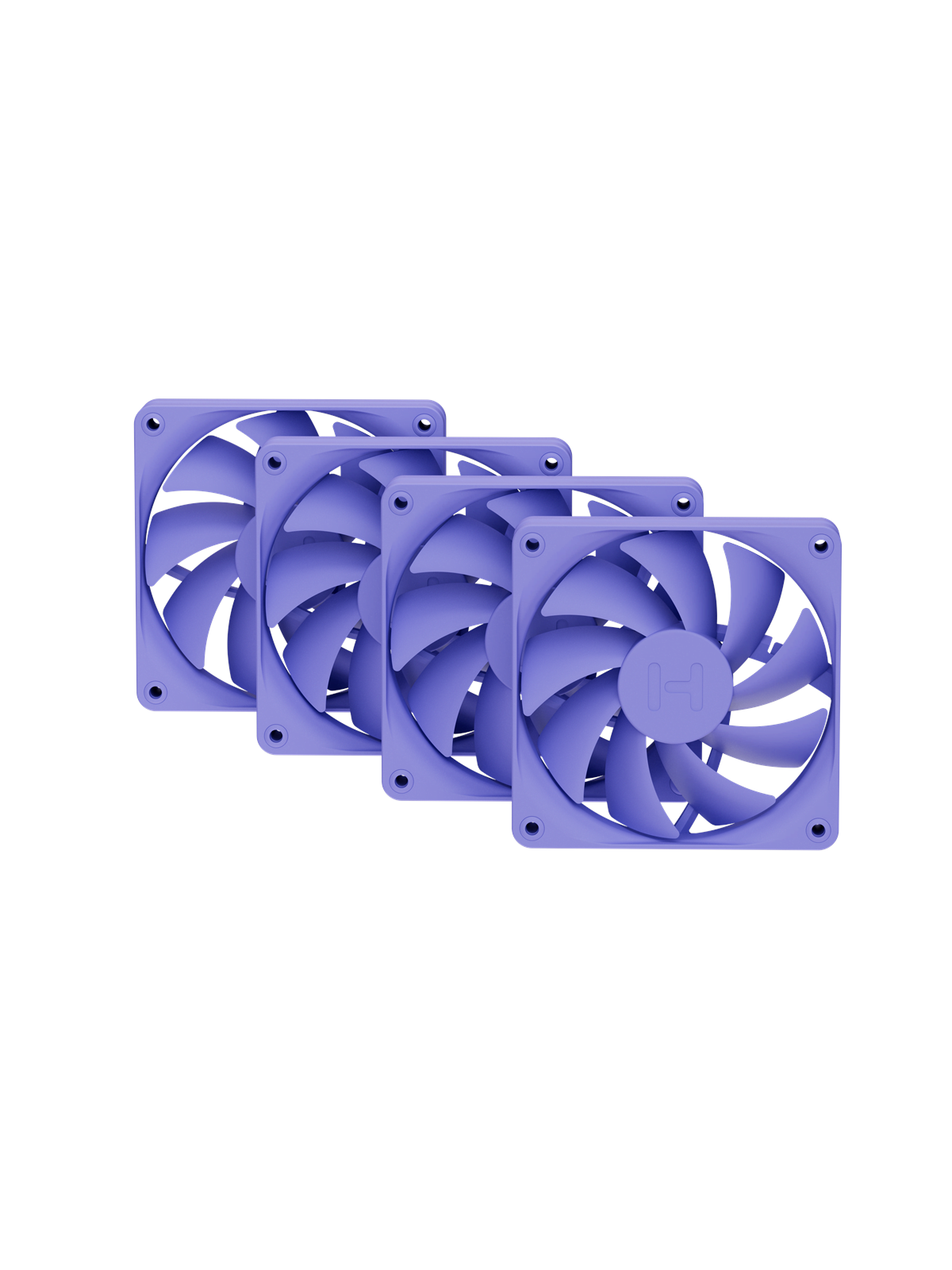 HYTE FA12 FAN (Taro Milk / Purple) 4-pack - Kabinet køler - 120mm - Violet - 28 dBA
