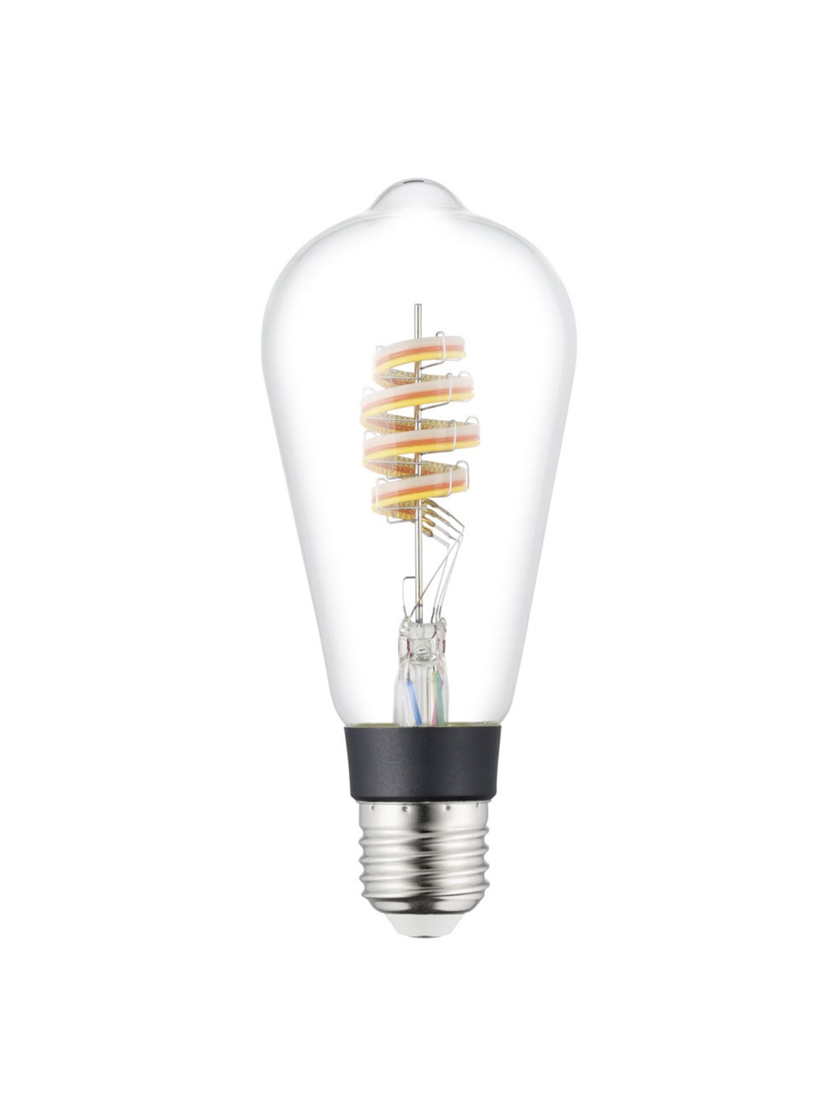 EGLO CONNECT.Z E27 ST64 klar SMART pære M/FARVER(RGB) OG VARM HVID LYS, Smart Home
