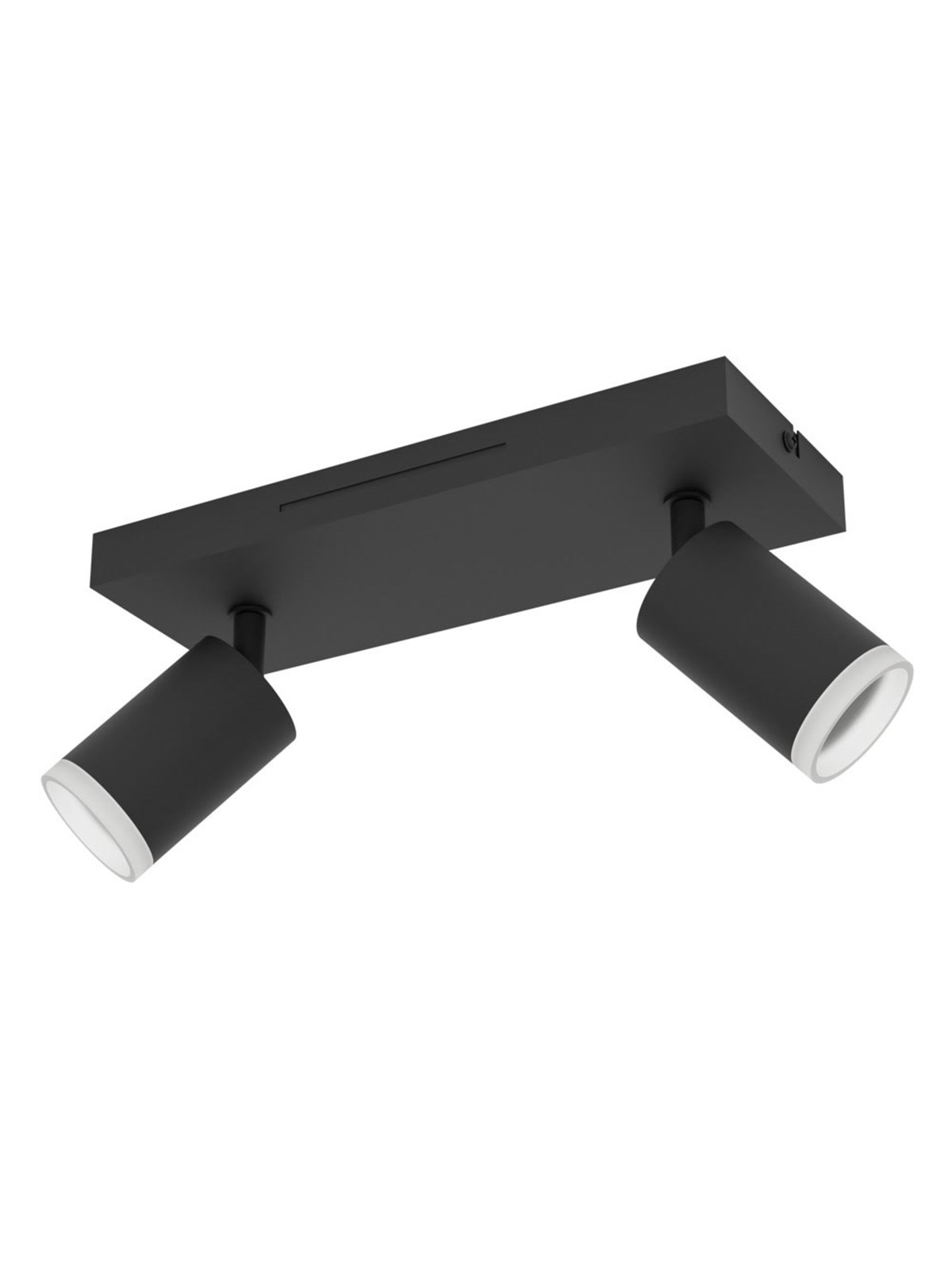 EGLO CONNECT.Z MELITELLO SMART spotskinne sort M/FARVER(RGB) OG TUNABLE WHITE