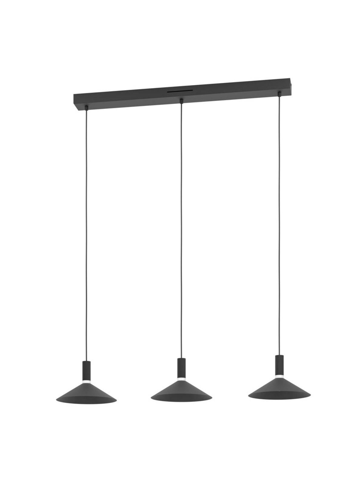 EGLO CONNECT.Z CONOMAVILLA SMART langbordspendel sort M/FARVER(RGB) OG TUNABLE WHITE