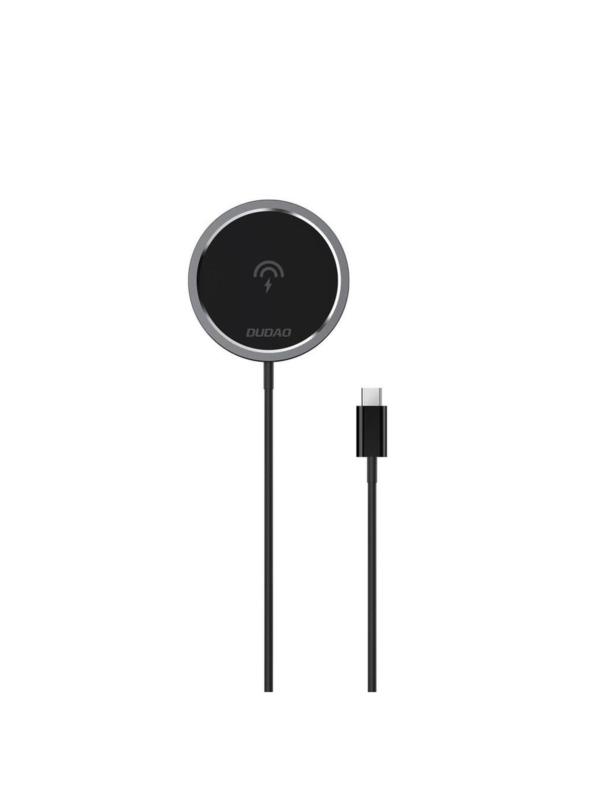 Dudao MagSafe 15W inductive charger - black, Mobil Oplader