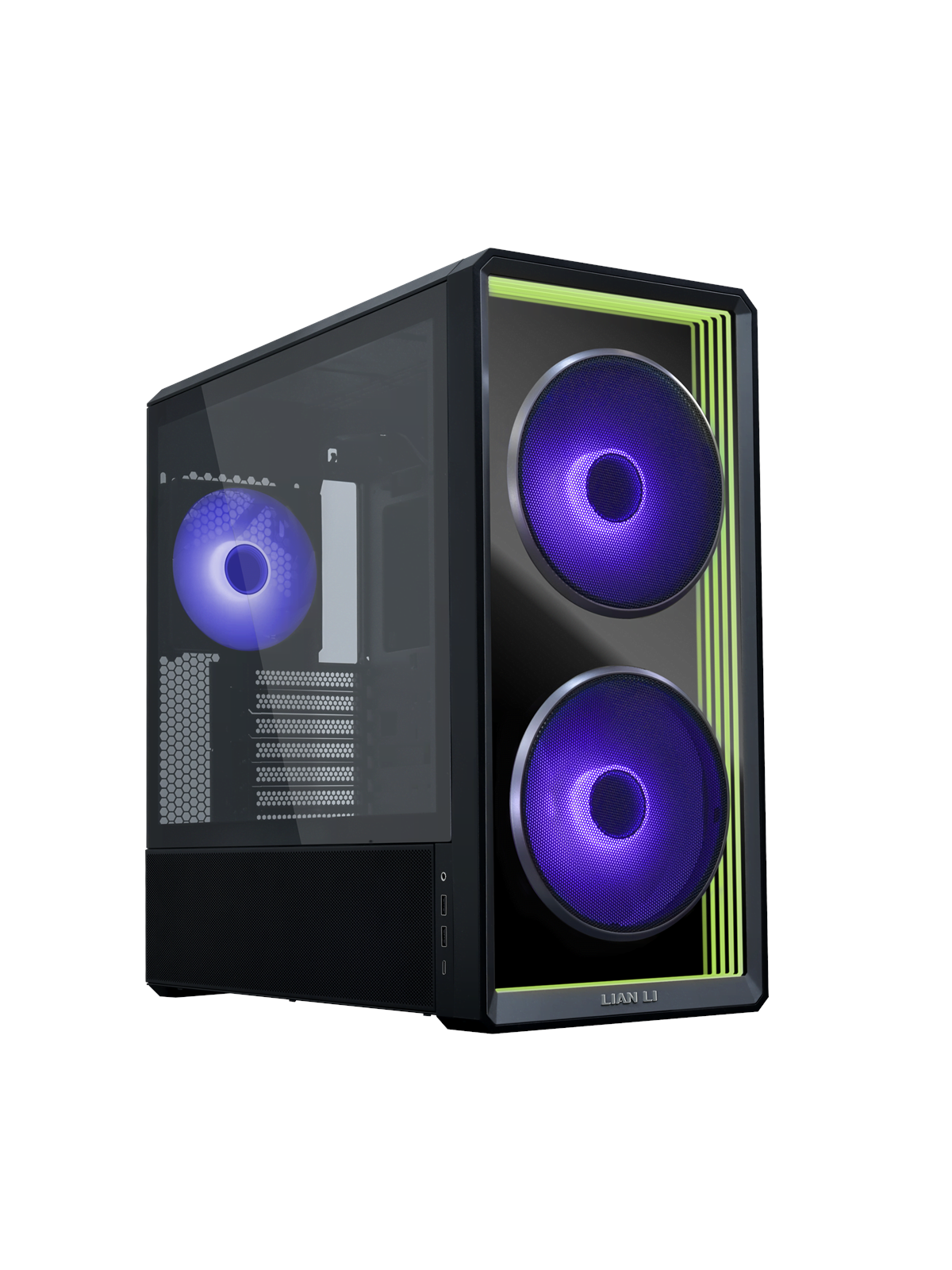 Lian Li Lancool 217 INF - Kabinet - Miditower - Sort, Kabinet