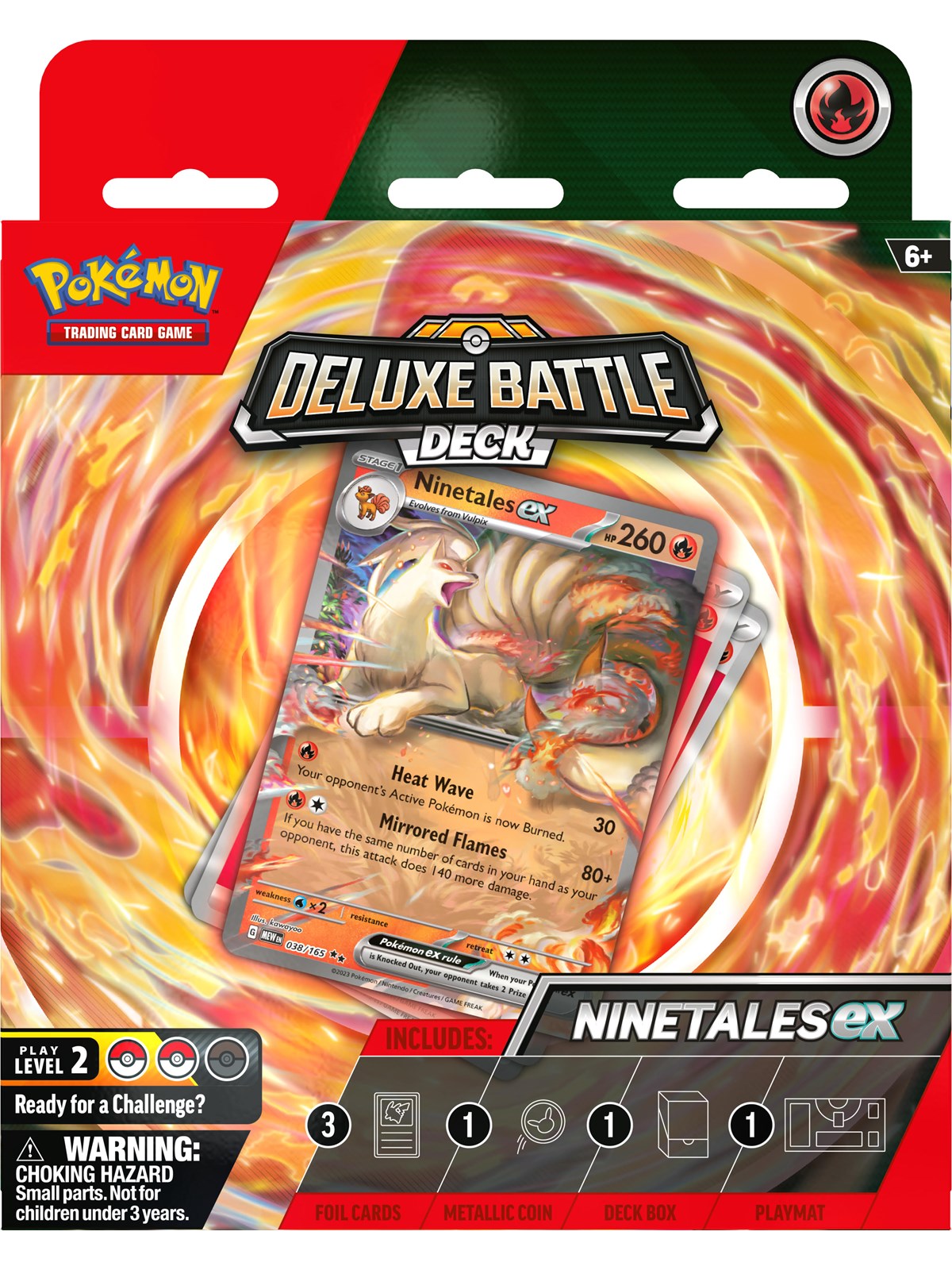Pokemon TCG Deluxe Battle Deck Ninetales ex/Zapdos ex - assorted, Pokemon