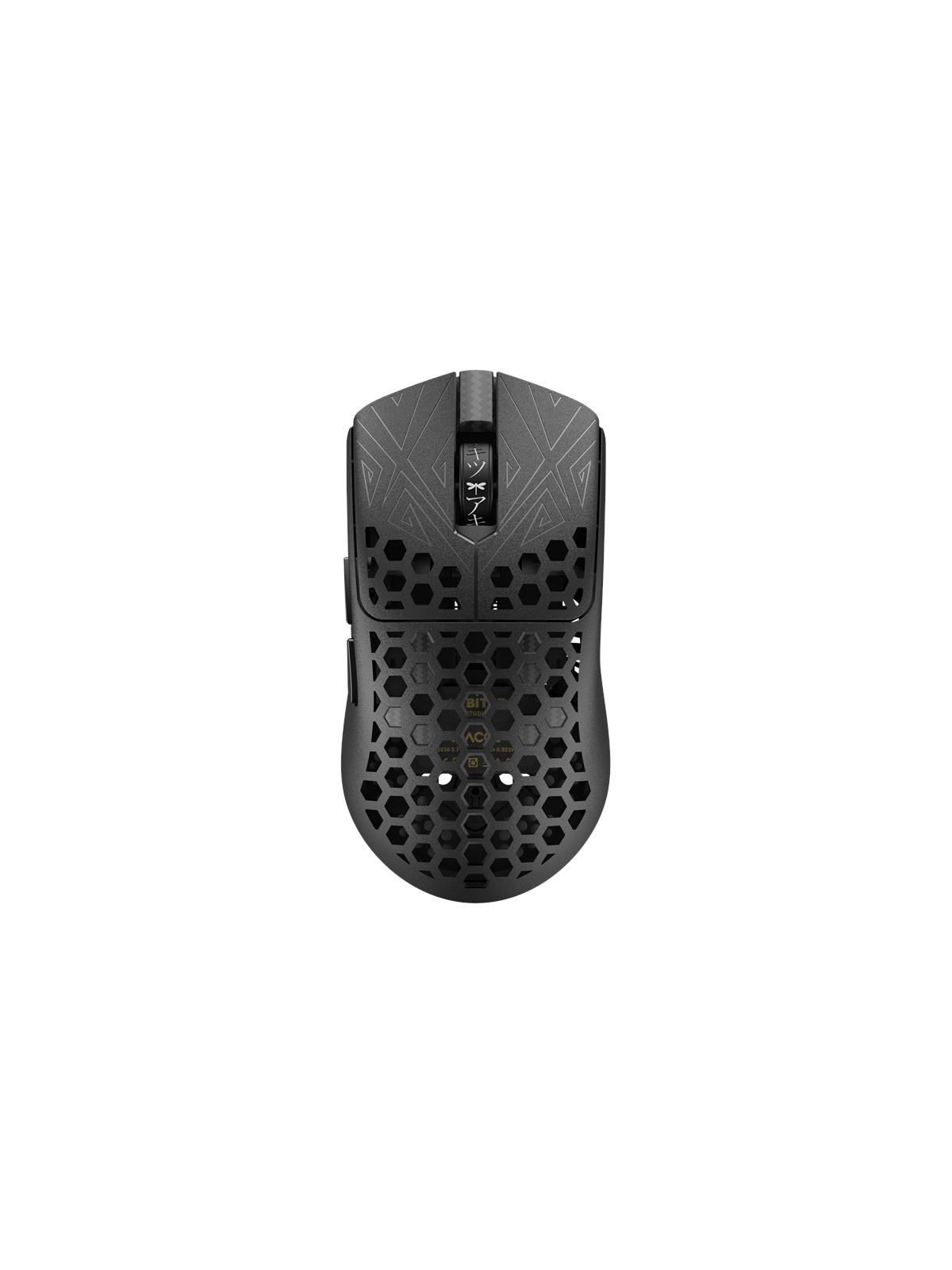Arbiter AKITSU Medium - Ultralight 40g Carbon-fiber - Gaming Mus - Optisk - 5 knapper - Sort