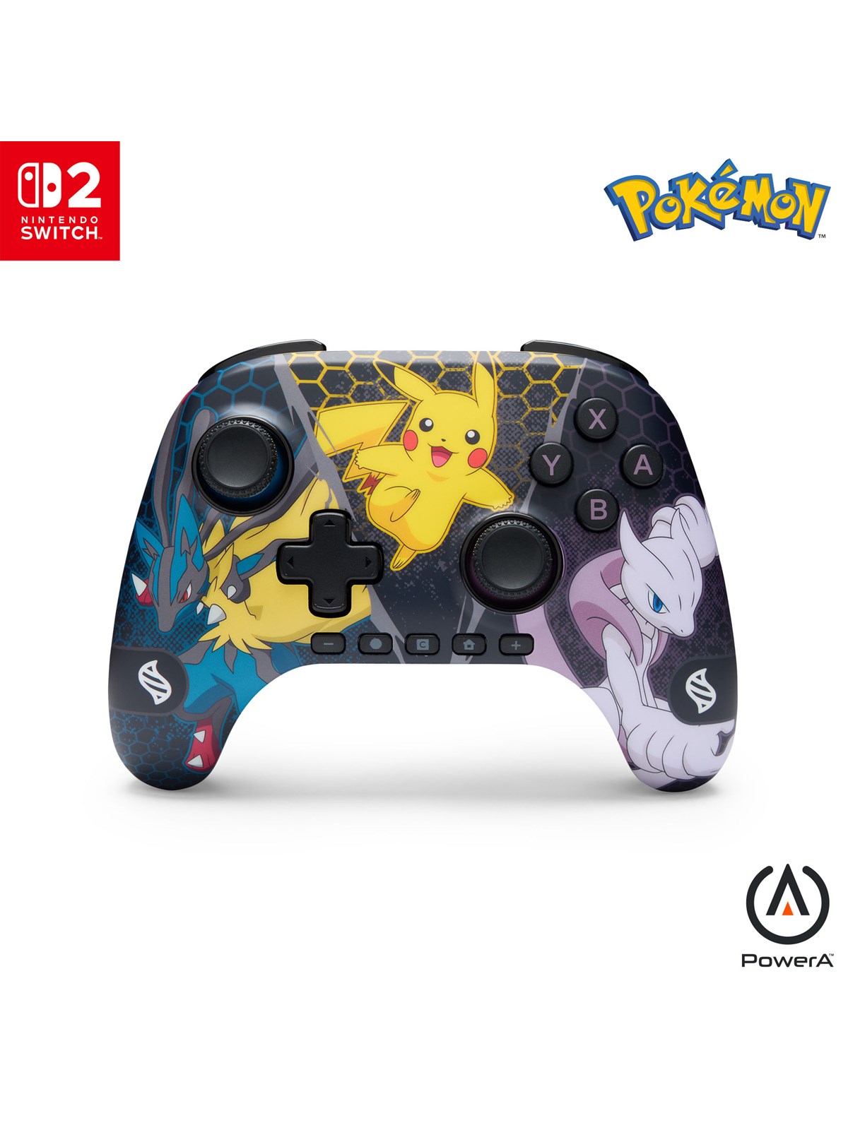 PowerA Advantage trådløs controller til Nintendo Switch 2 - Pokémon: Mega Evolutions
