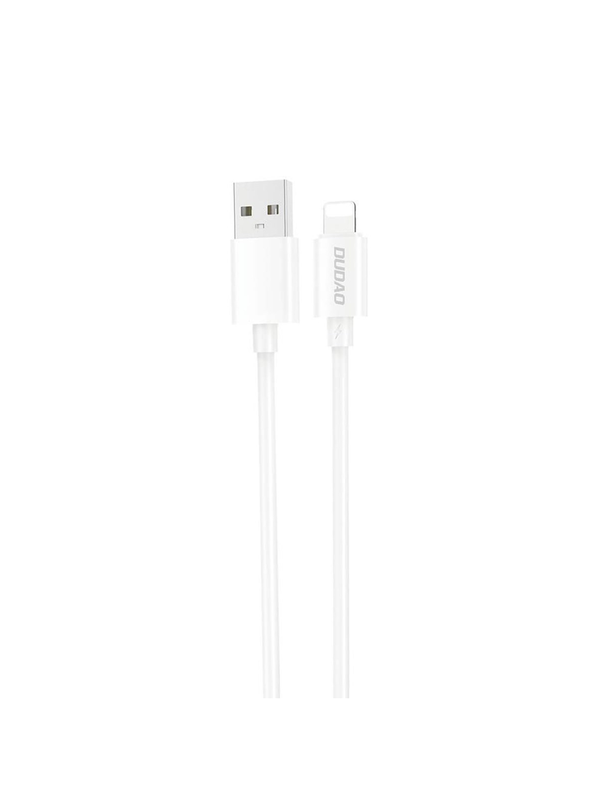 Dudao L4SL USB-A / Lightning 2A cable 1m - white, Usb Kabel