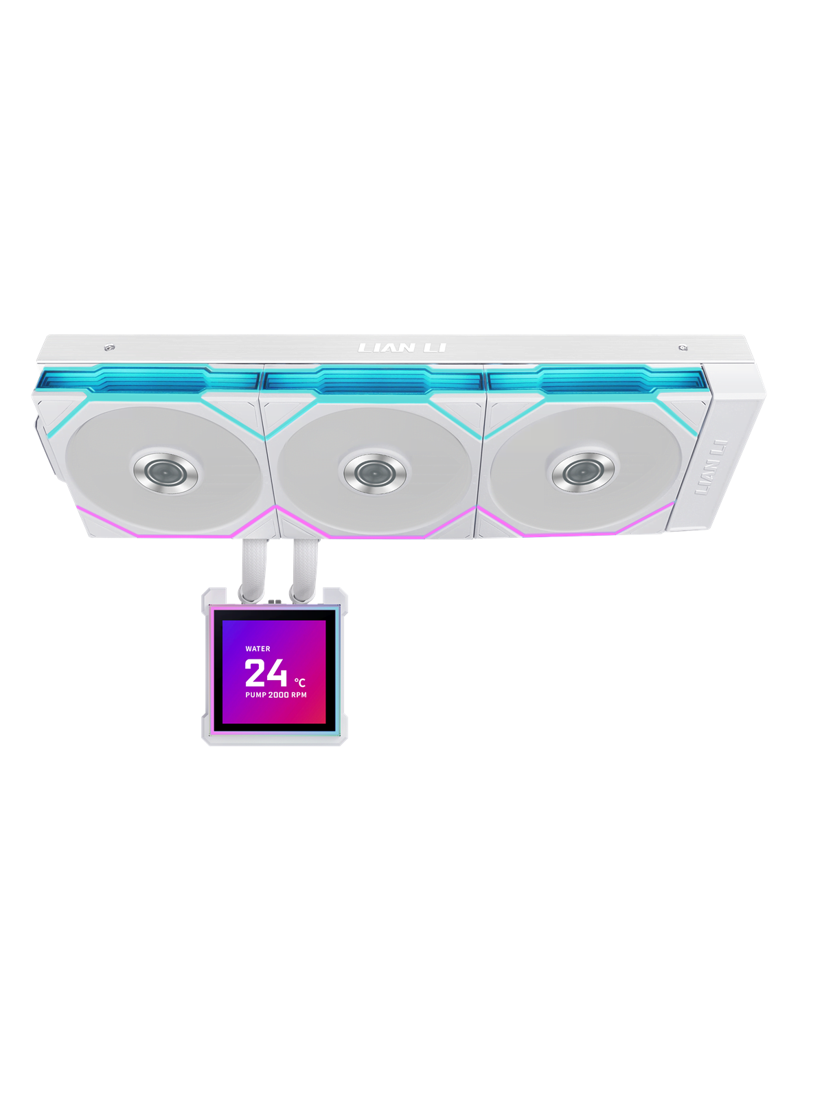 Lian Li Hydroshift II LCD-S 360TL Wireless - CPU Vandkøling - Max 33 dBA