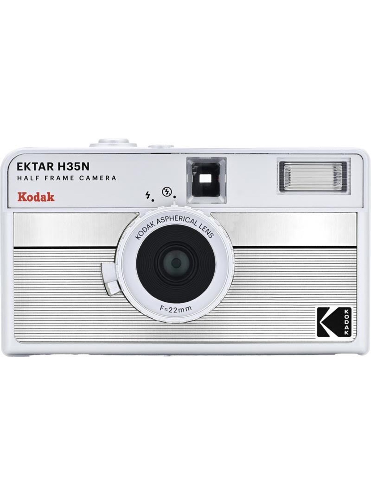 KODAK EKTAR H35N Camera Striped Silver, Kamera