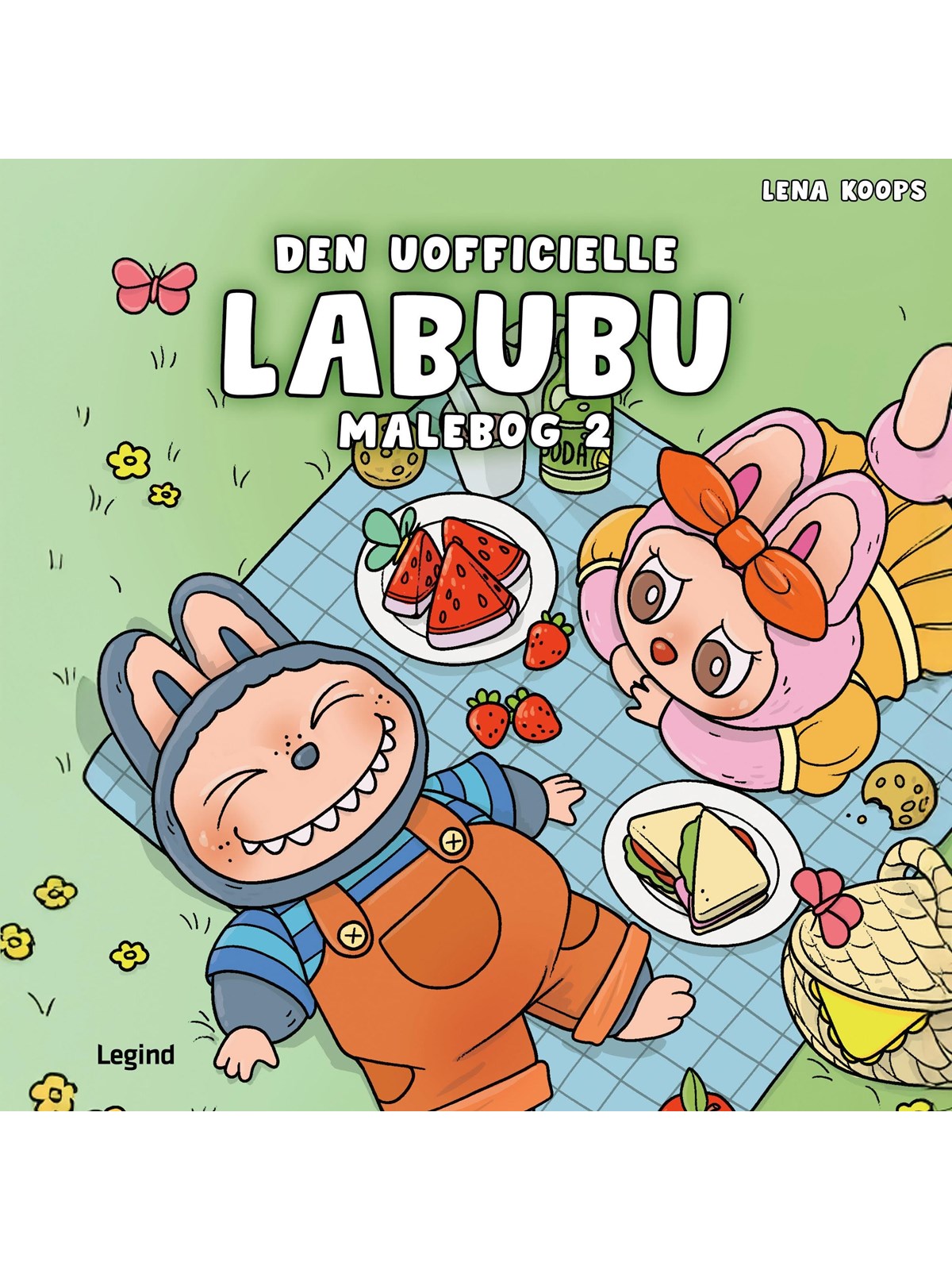 Den uofficielle Labubu malebog 2 - Hobby - paperback, Hobby