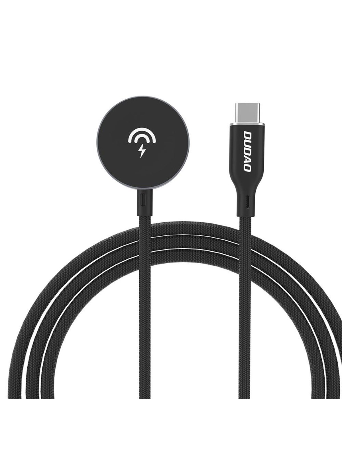 Dudao A12C Inductive Charger for Apple Watch 1.2m - Black, Usb Kabel